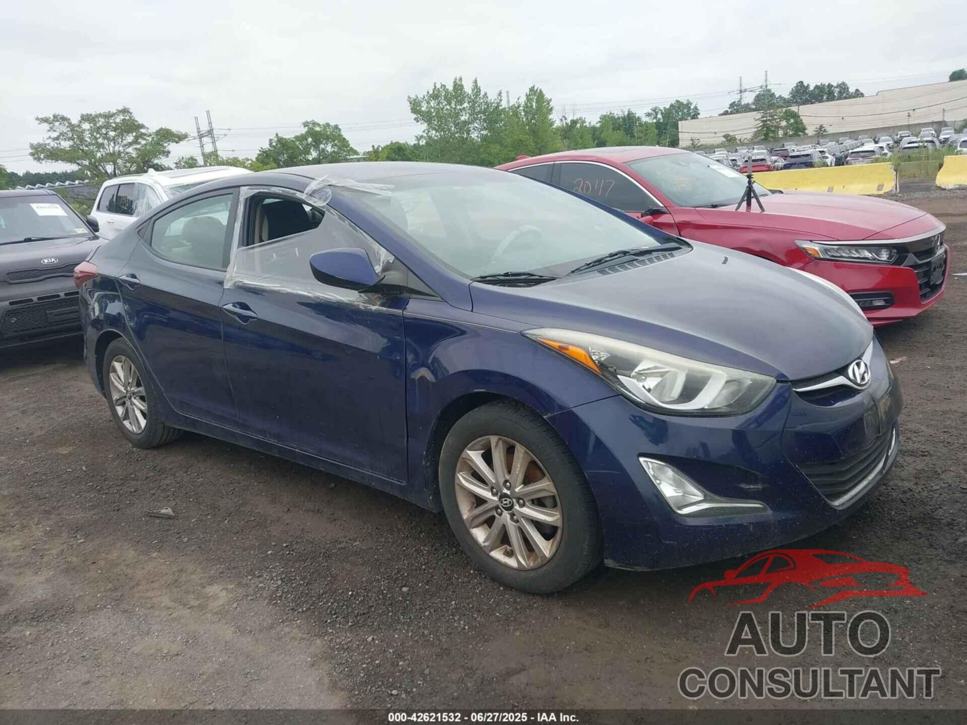 HYUNDAI ELANTRA 2014 - 5NPDH4AEXEH539456