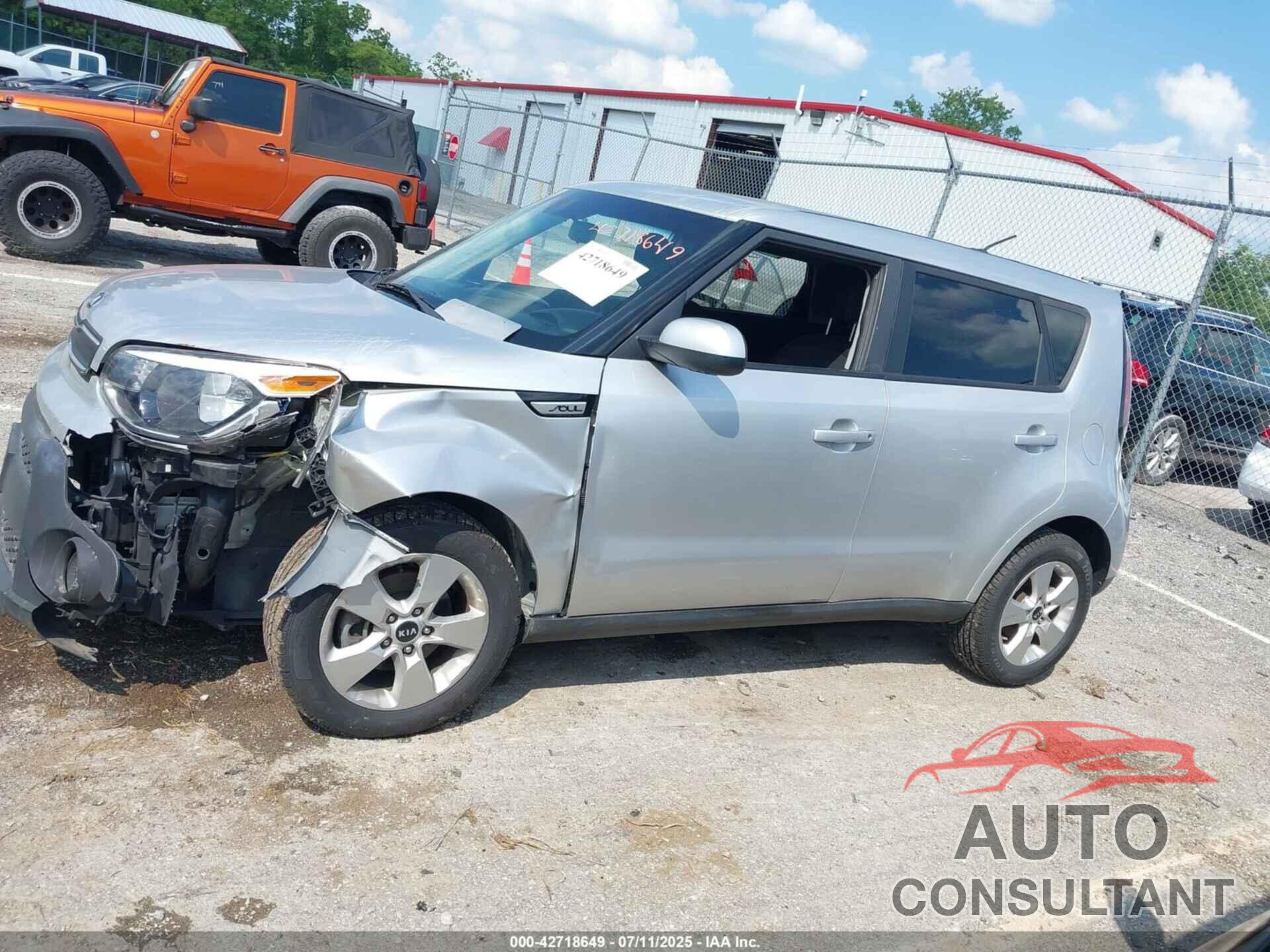 KIA SOUL 2019 - KNDJN2A22K7000612