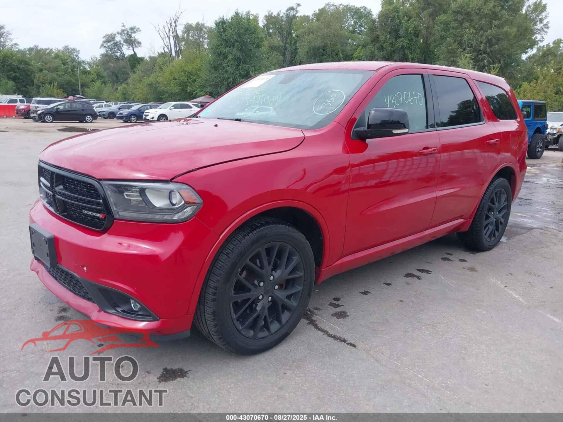 DODGE DURANGO 2016 - 1C4RDJDG2GC486442