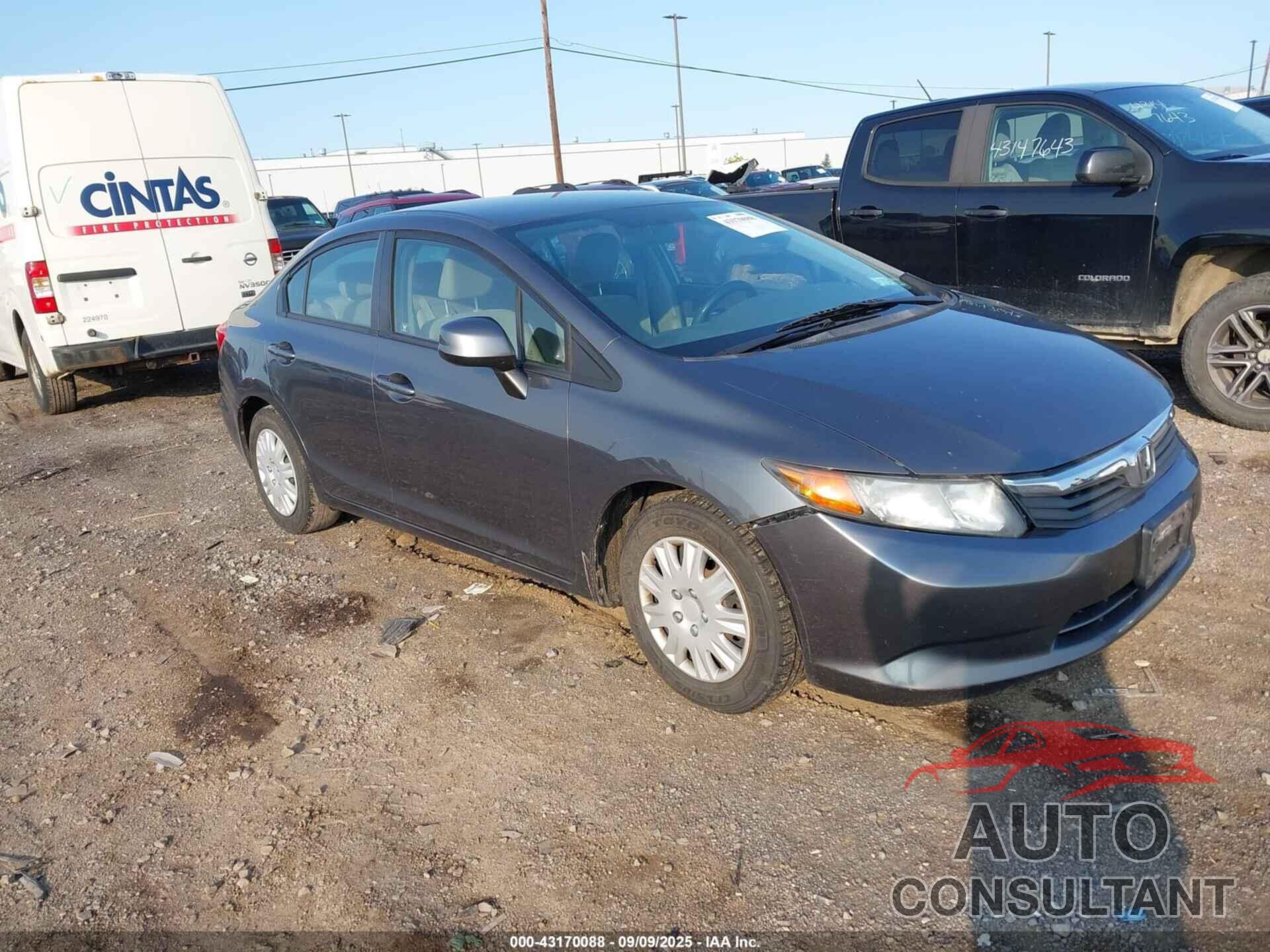 HONDA CIVIC 2012 - 2HGFB2F5XCH326764
