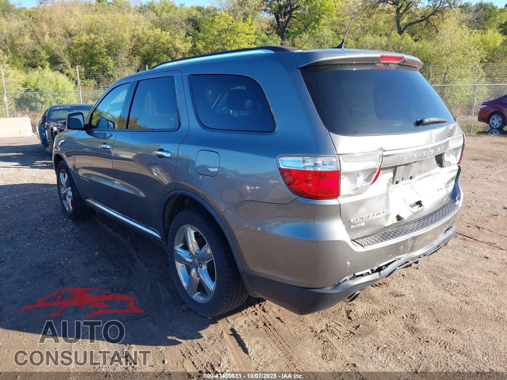 DODGE DURANGO 2011 - 1D4SE5GT4BC695157