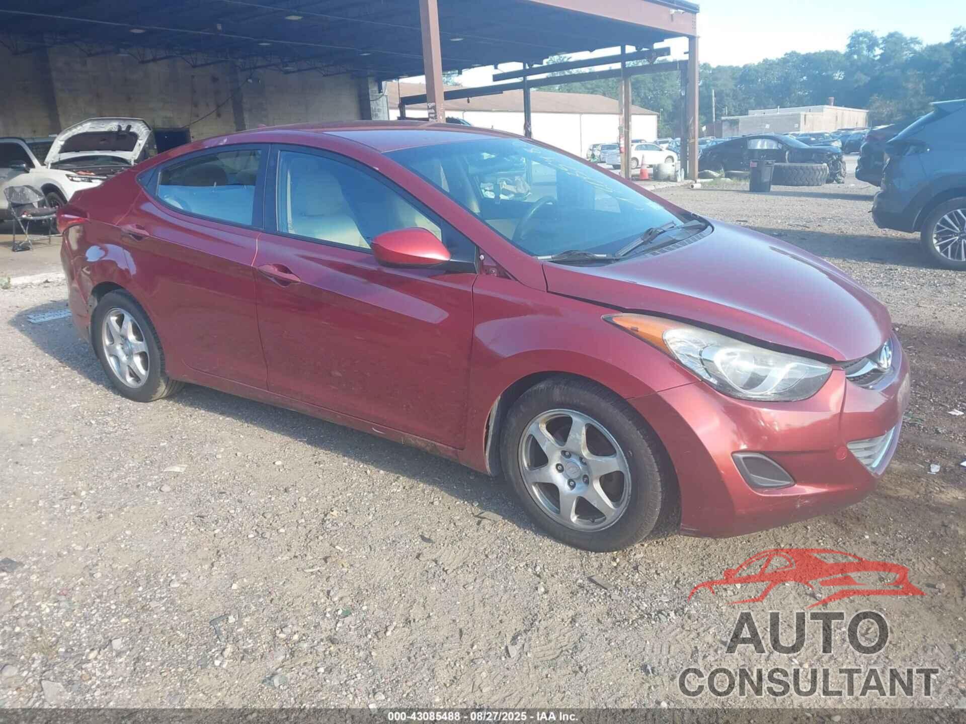 HYUNDAI ELANTRA 2013 - 5NPDH4AE6DH305054
