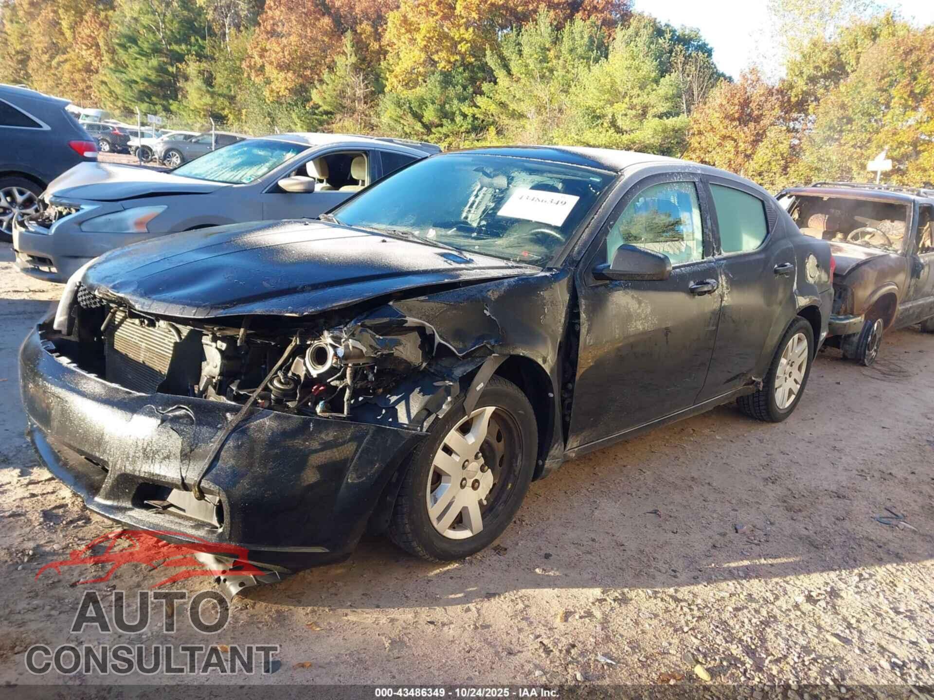 DODGE AVENGER 2011 - 1B3BD4FB3BN592045