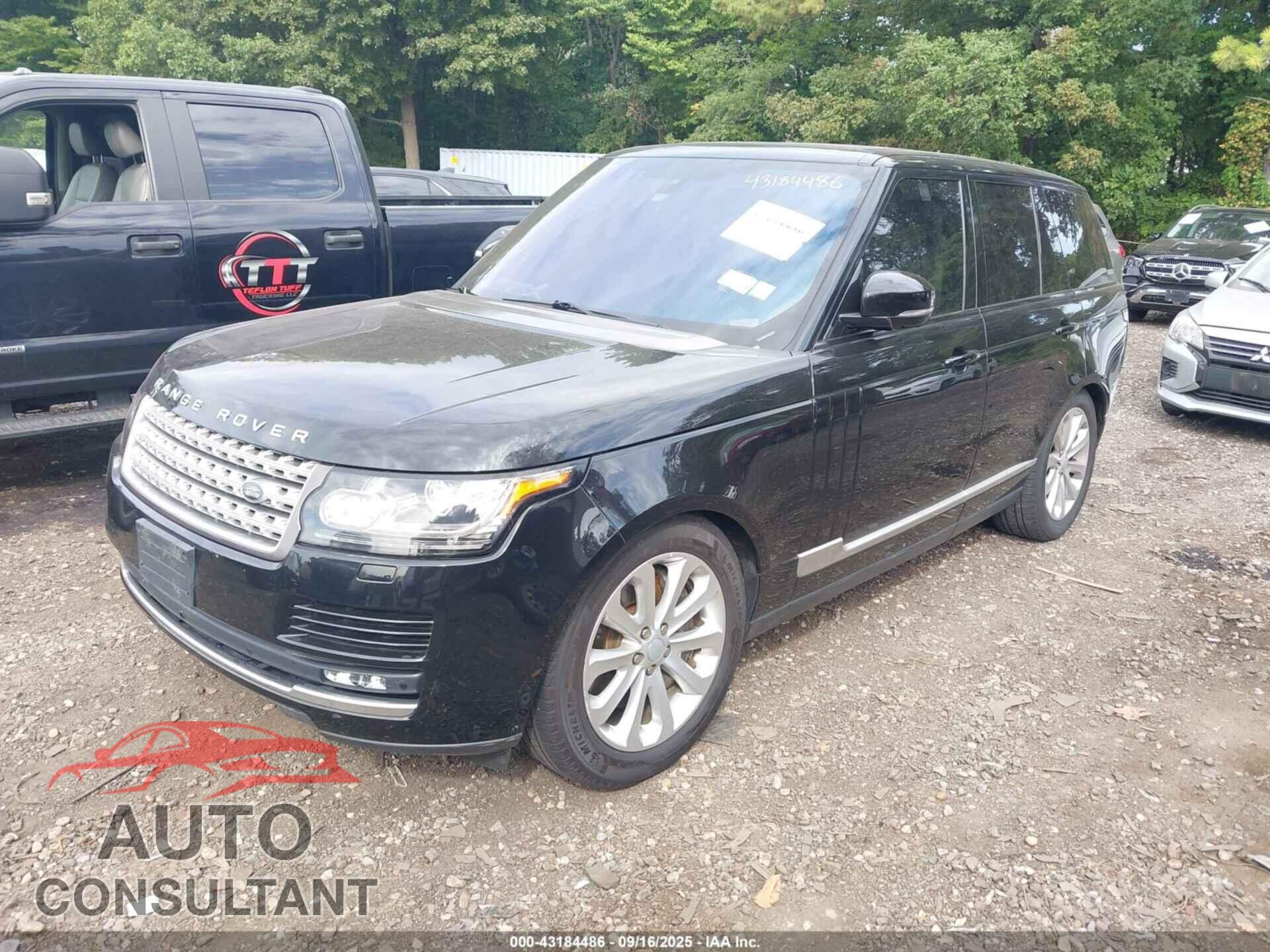 LAND ROVER RANGE ROVER 2016 - SALGS2PF2GA312526