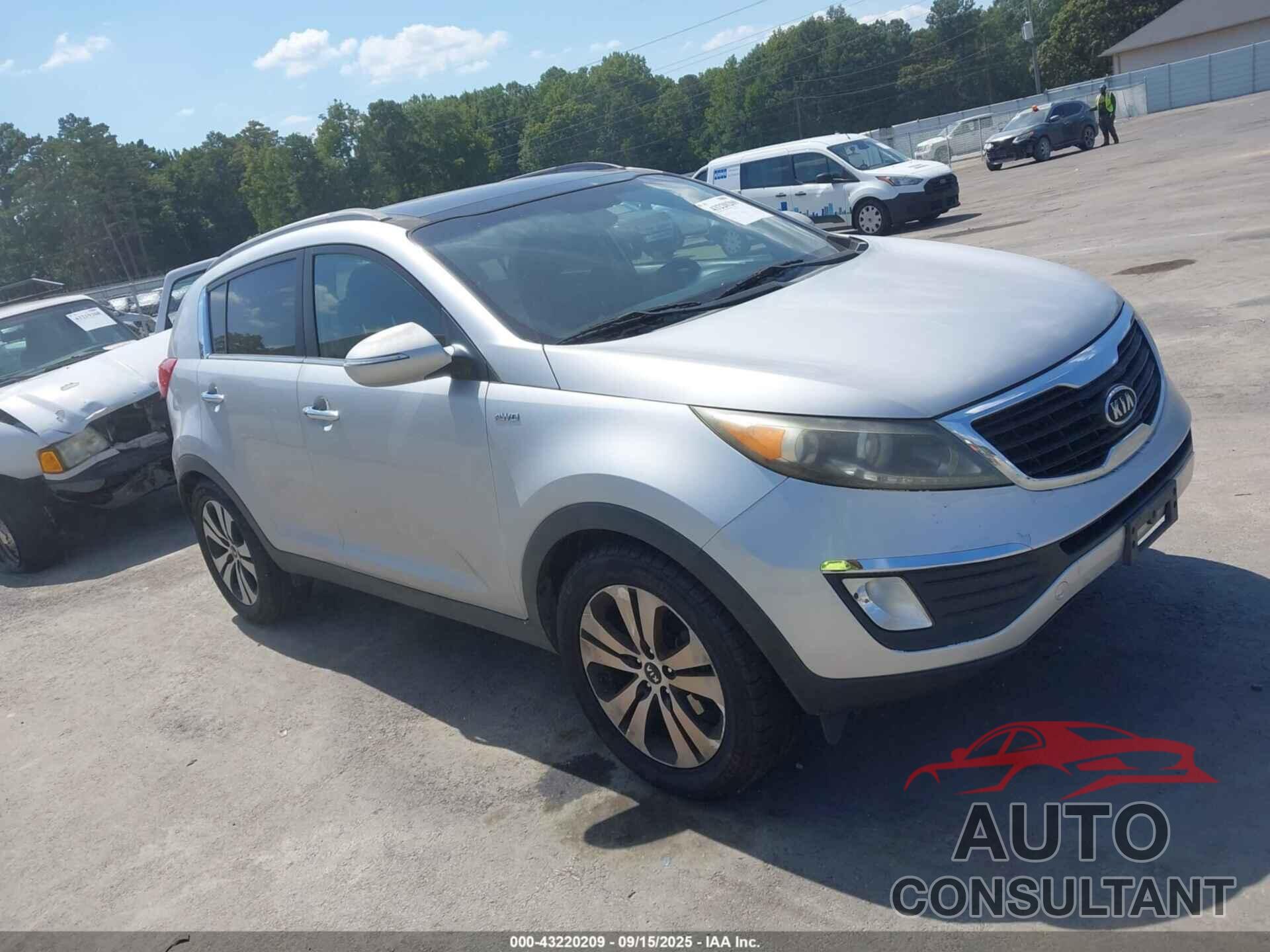 KIA SPORTAGE 2012 - KNDPCCA26C7252497