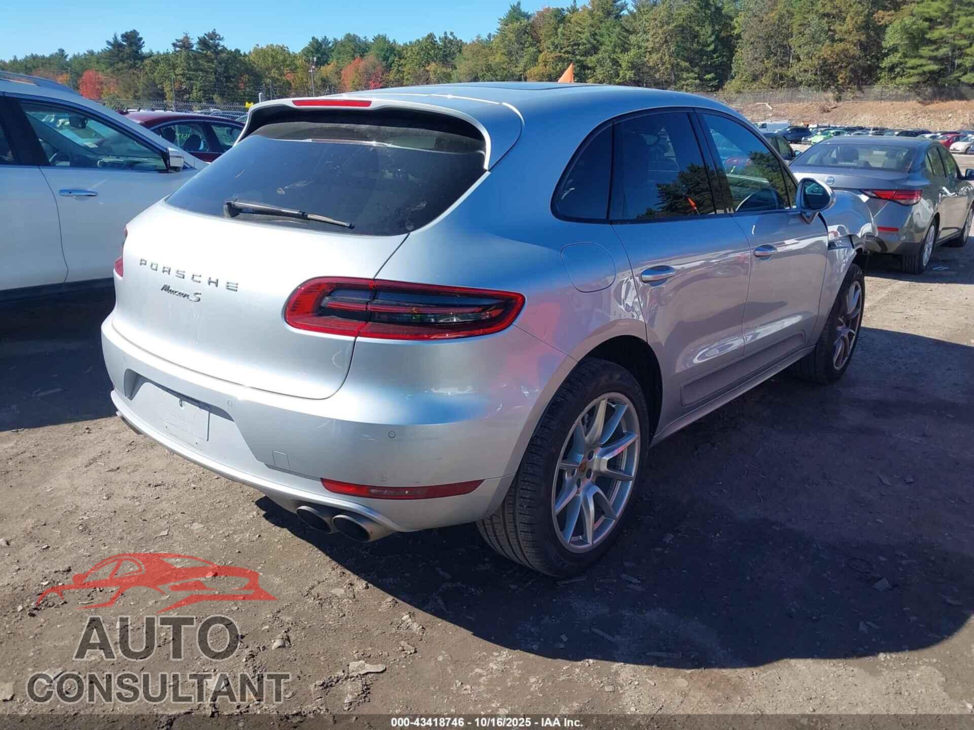 PORSCHE MACAN 2016 - WP1AB2A57GLB40624
