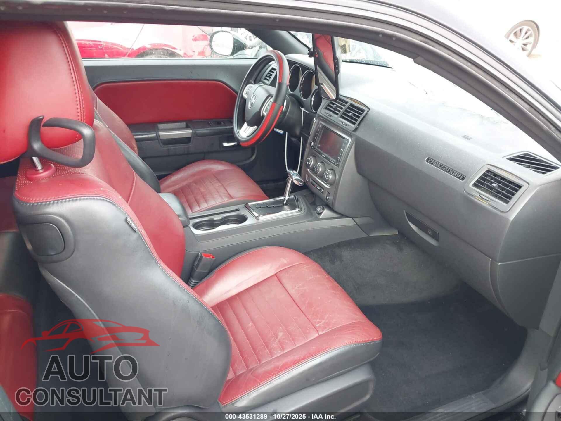 DODGE CHALLENGER 2013 - 2C3CDYBTXDH612638