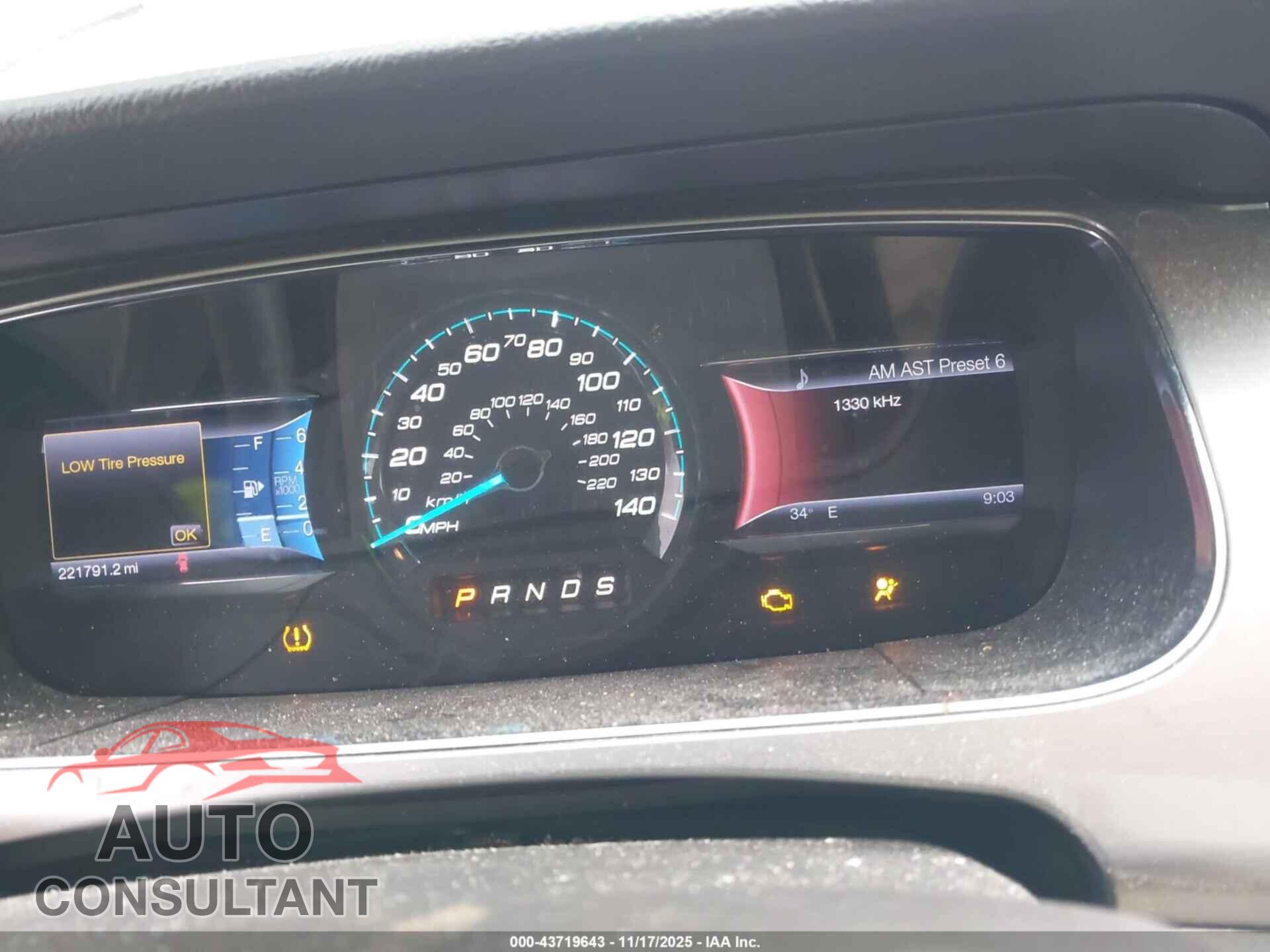 FORD TAURUS 2013 - 1FAHP2E80DG175182