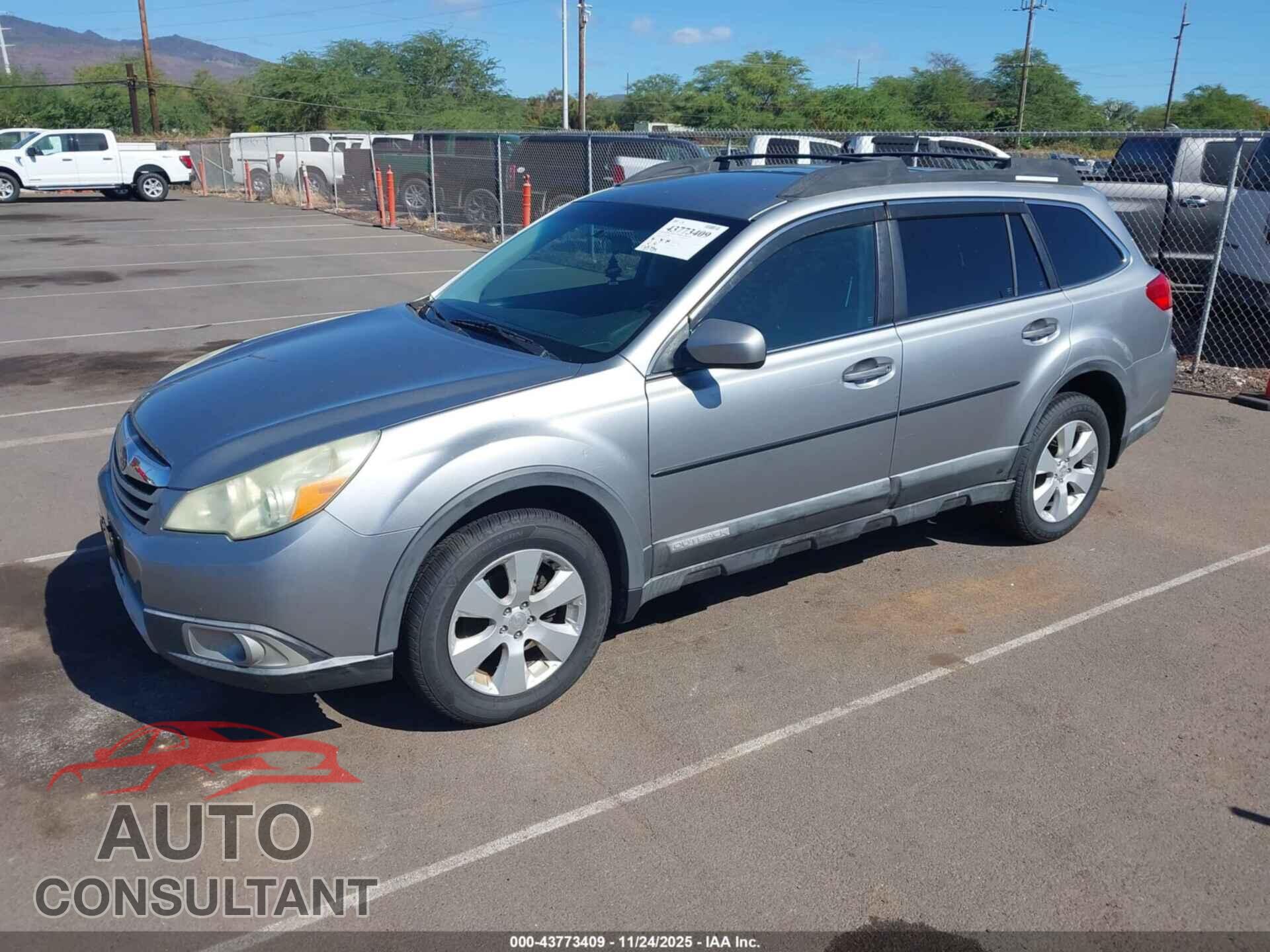 SUBARU OUTBACK 2011 - 4S4BRCBC1B3328449