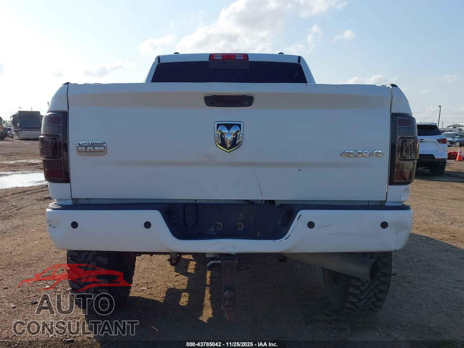 DODGE RAM 2500 2011 - 3D7UT2CL1BG567865