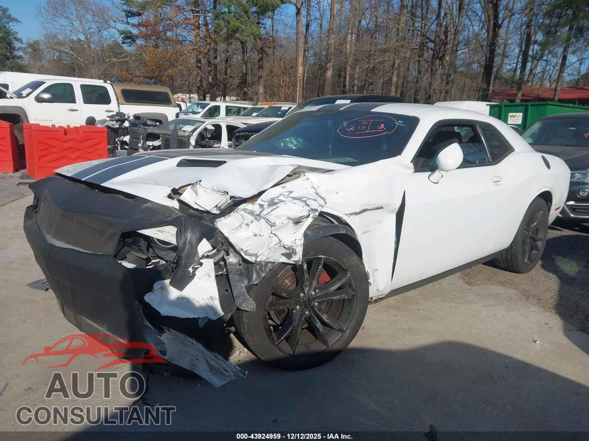 DODGE CHALLENGER 2016 - 2C3CDZAG4GH279819
