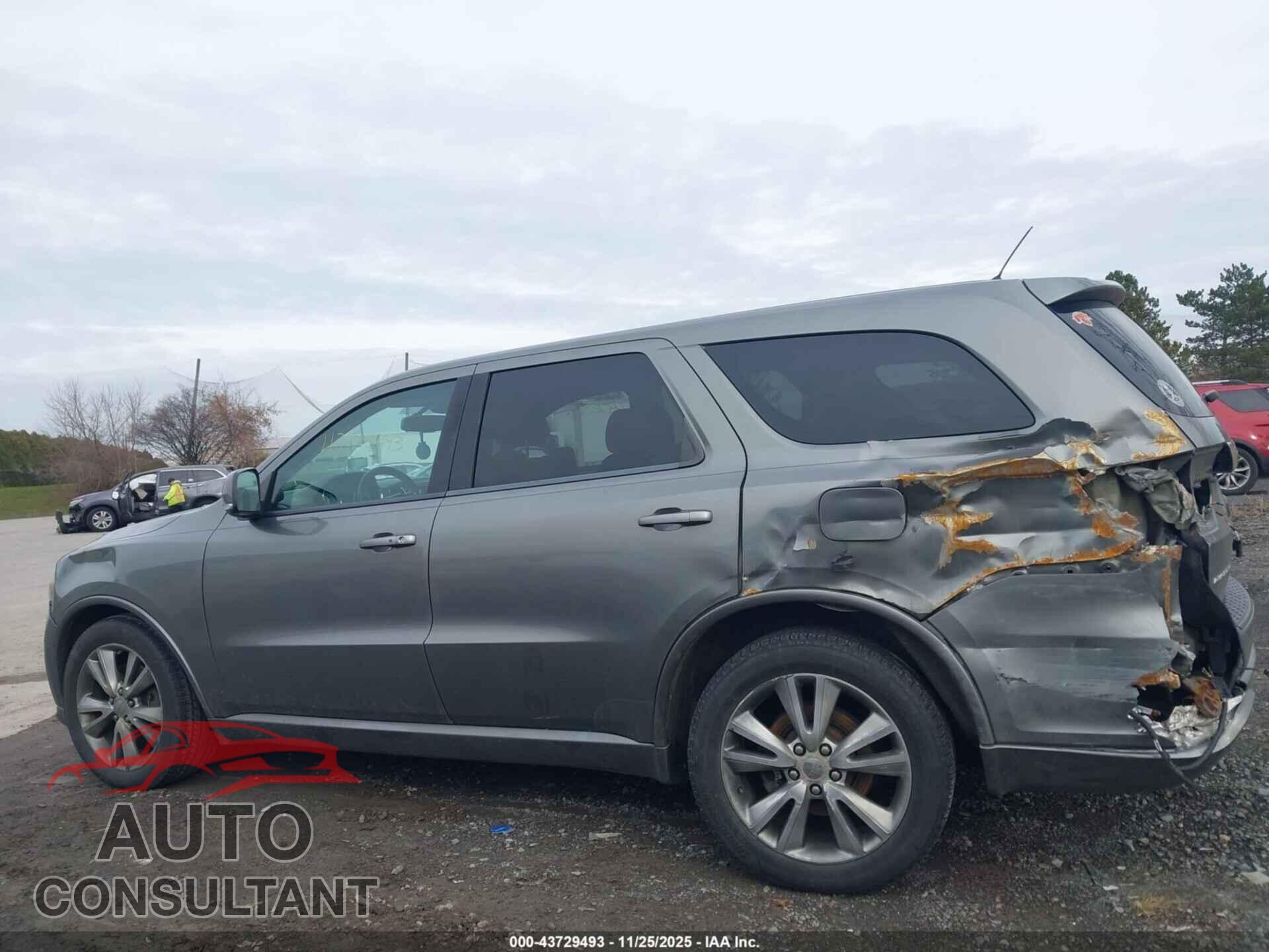 DODGE DURANGO 2012 - 1C4SDHCT7CC362086