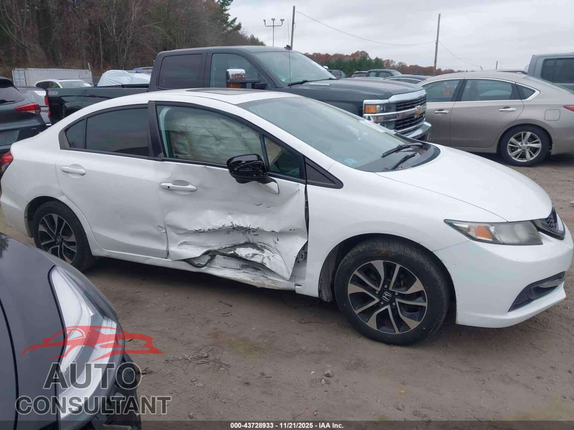 HONDA CIVIC 2014 - 19XFB2F83EE028211