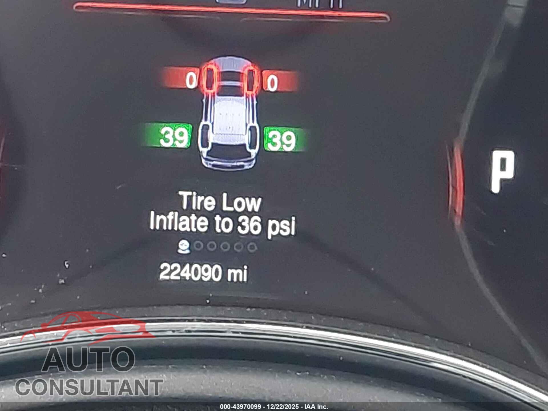 DODGE DURANGO 2015 - 1C4RDJEGXFC688555