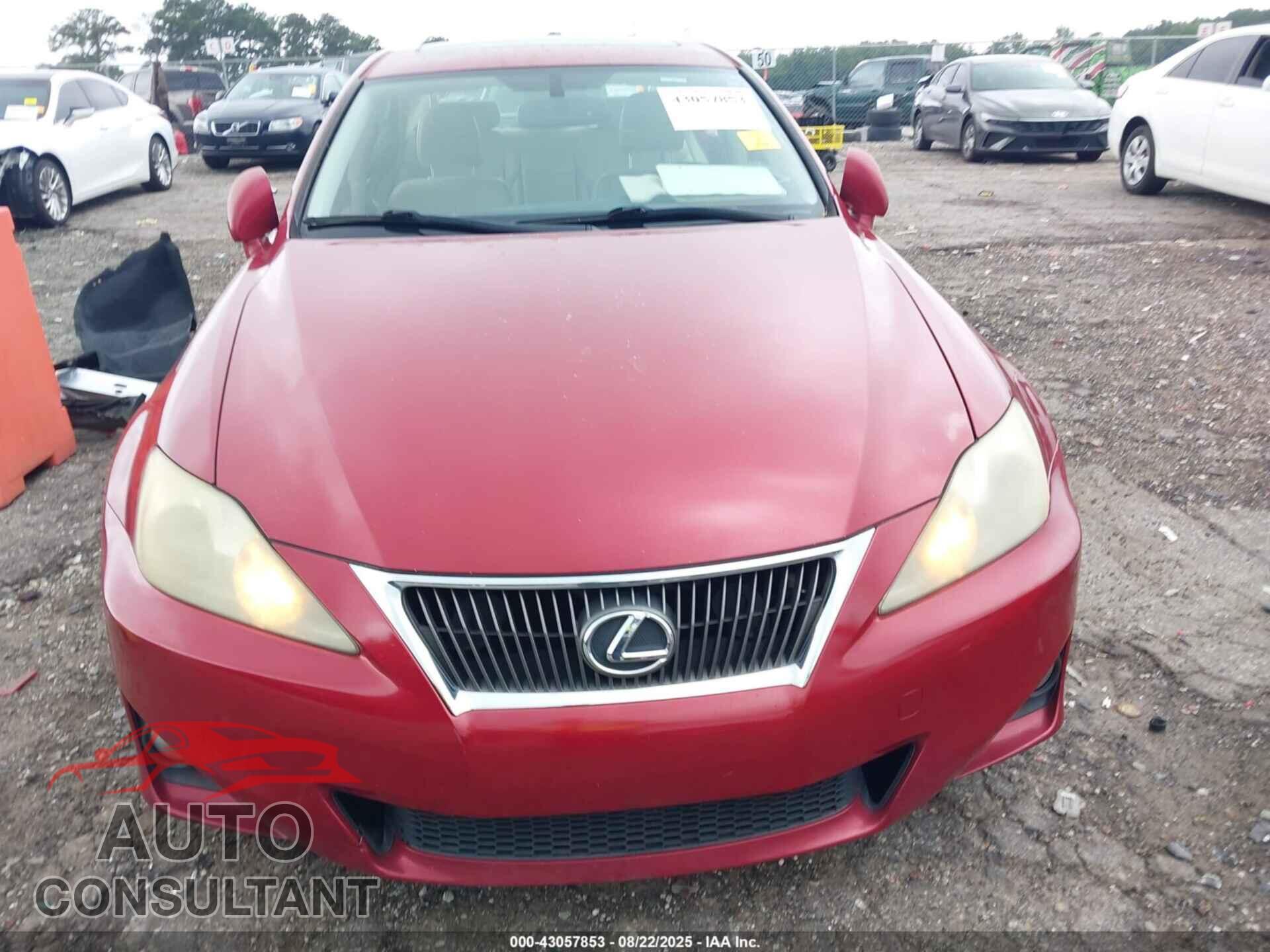 LEXUS IS 250 2012 - JTHBF5C24C5164584