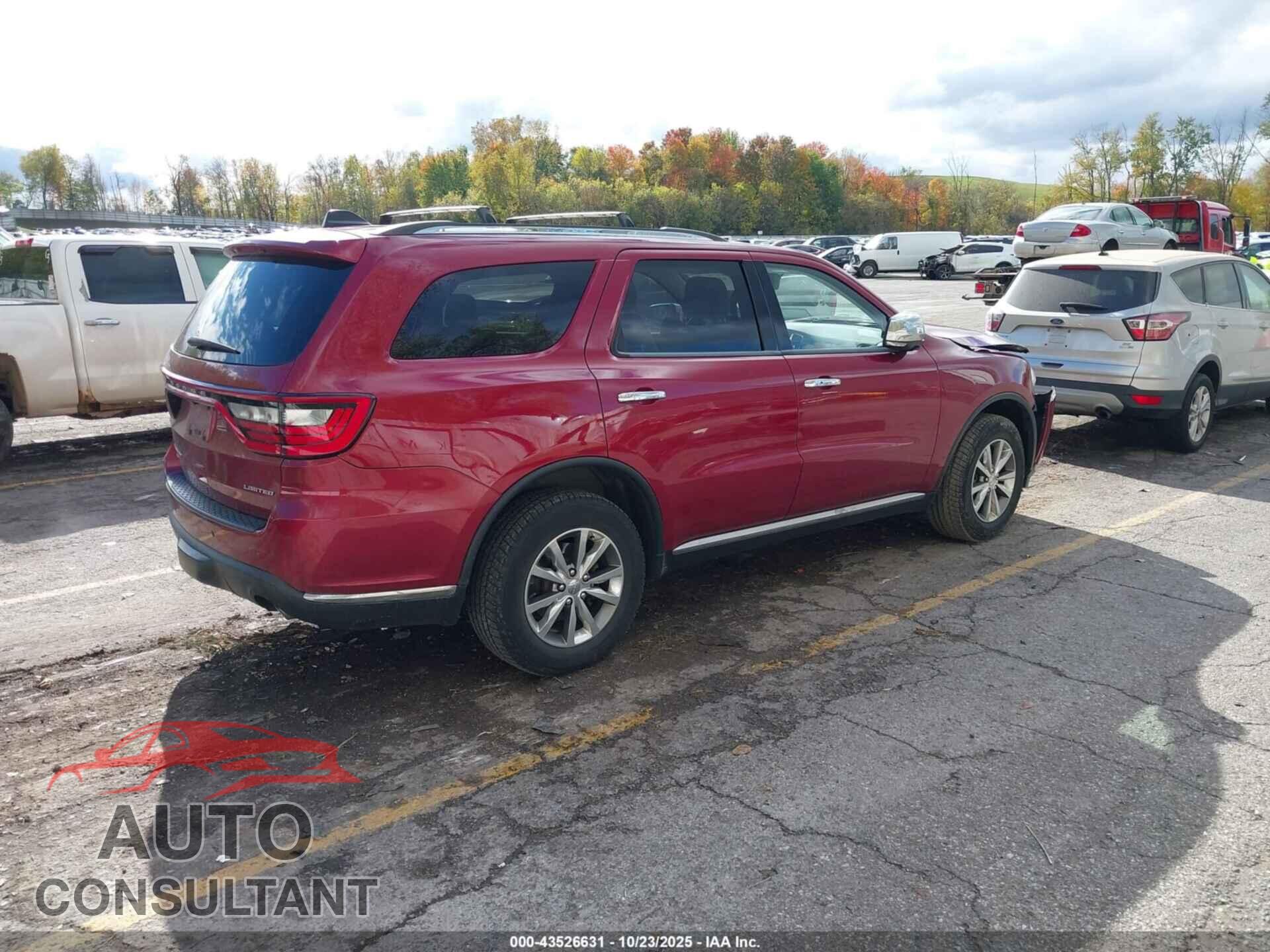 DODGE DURANGO 2015 - 1C4RDJDG0FC120638