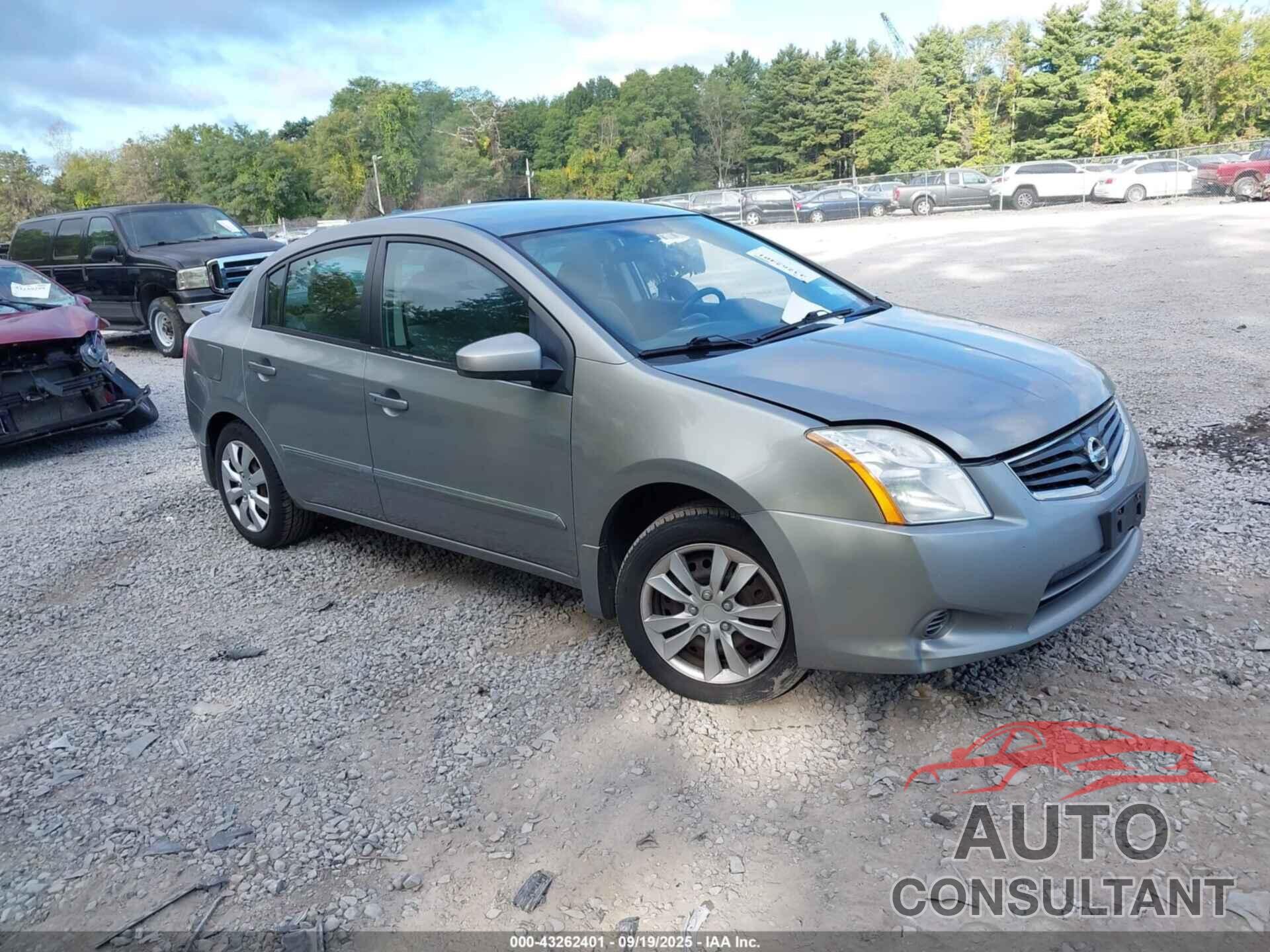 NISSAN SENTRA 2012 - 3N1AB6AP1CL773891