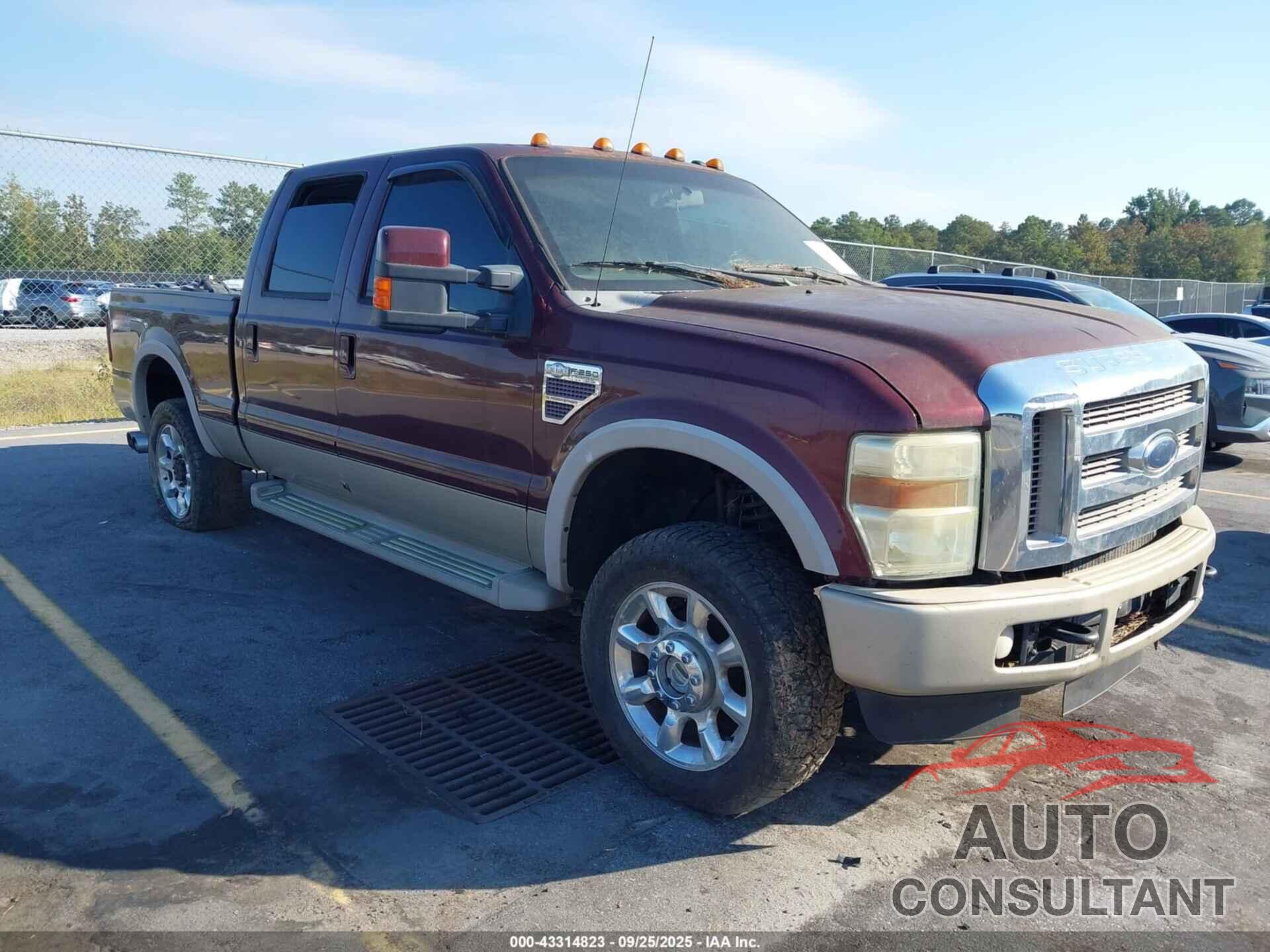 FORD F-250 2009 - 1FTSW21R79EA22027