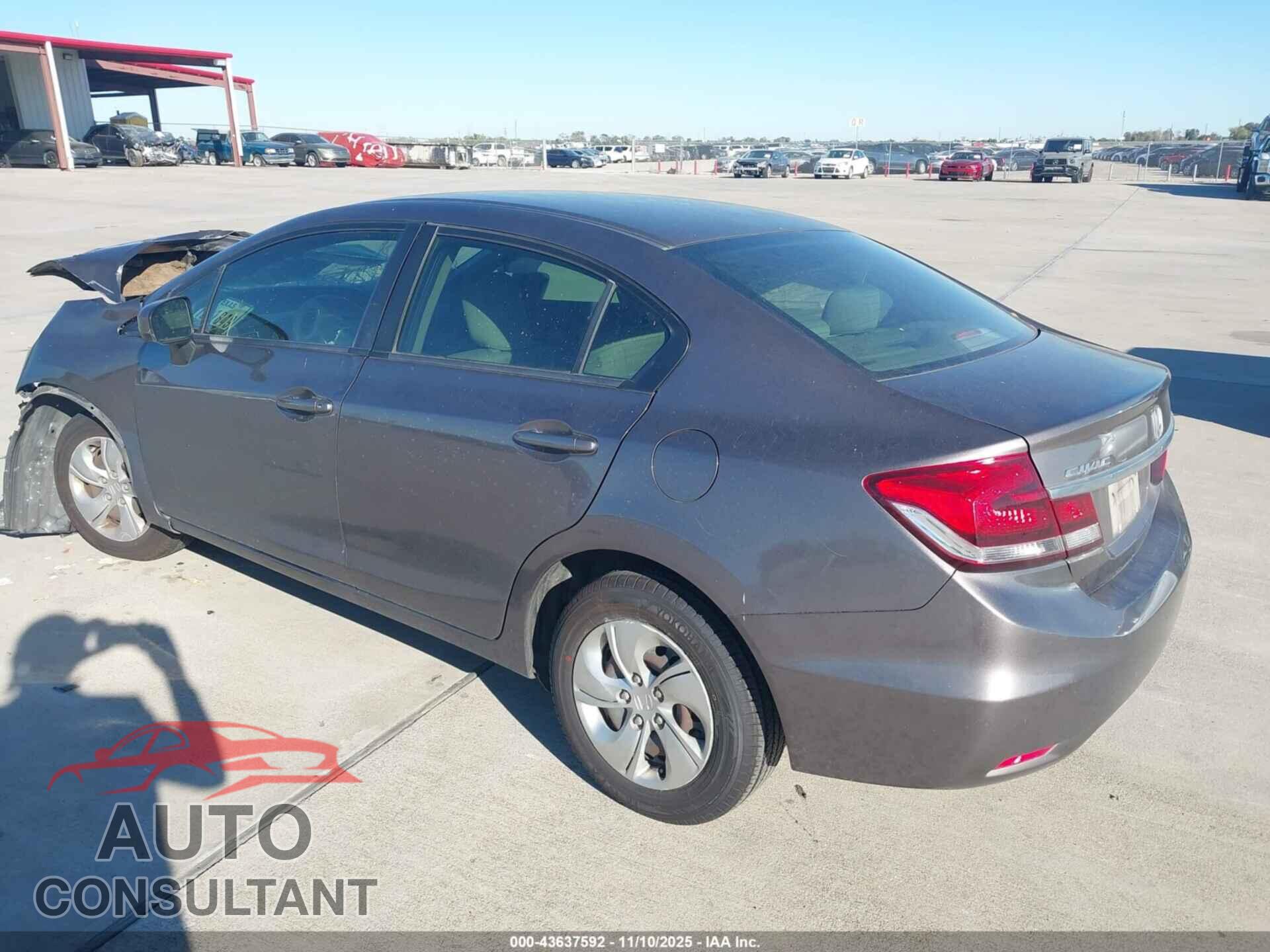 HONDA CIVIC 2015 - 19XFB2F55FE008775