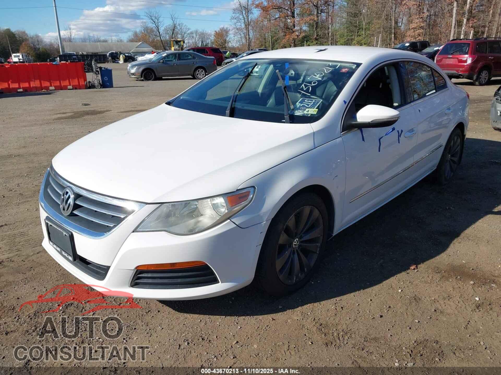 VOLKSWAGEN CC 2012 - WVWMP7AN4CE512674