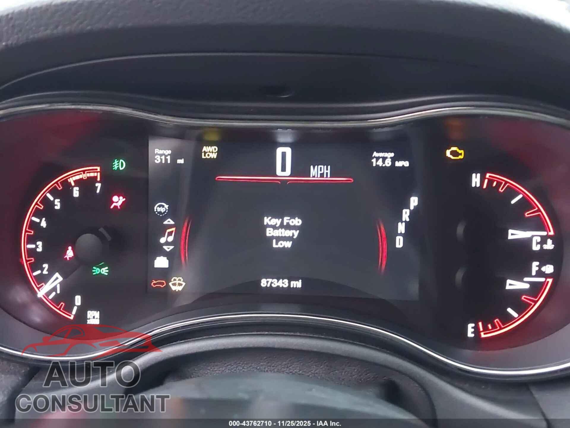 DODGE DURANGO 2019 - 1C4SDJCT0KC755434