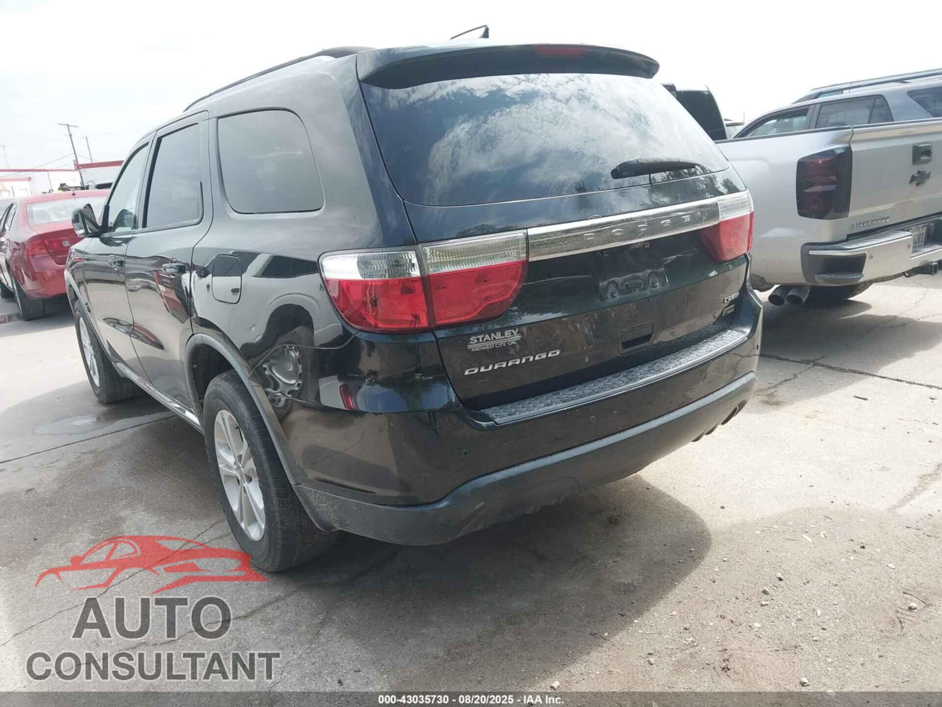 DODGE DURANGO 2012 - 1C4RDHDG3CC113574
