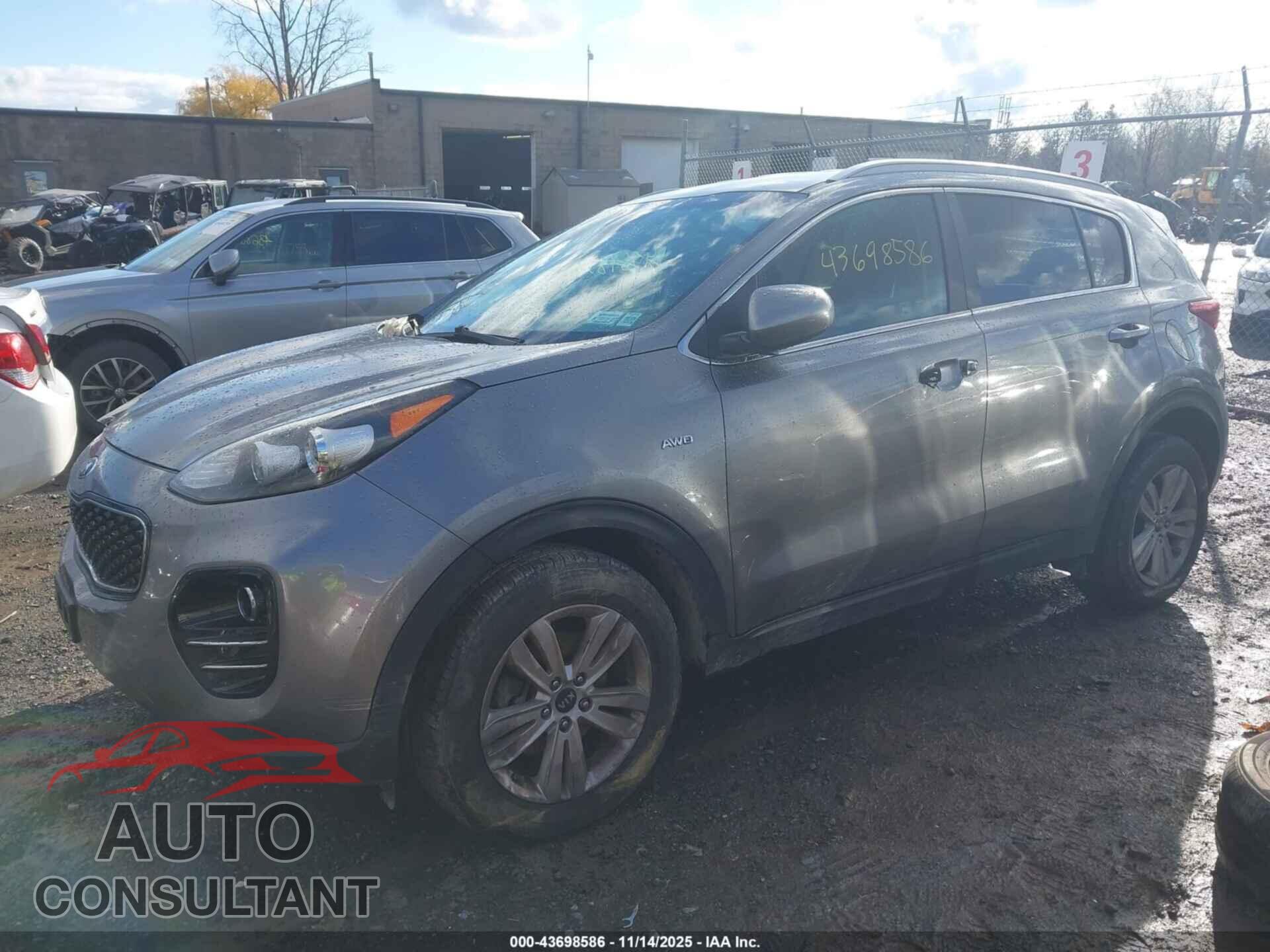 KIA SPORTAGE 2017 - KNDPMCAC9H7034437