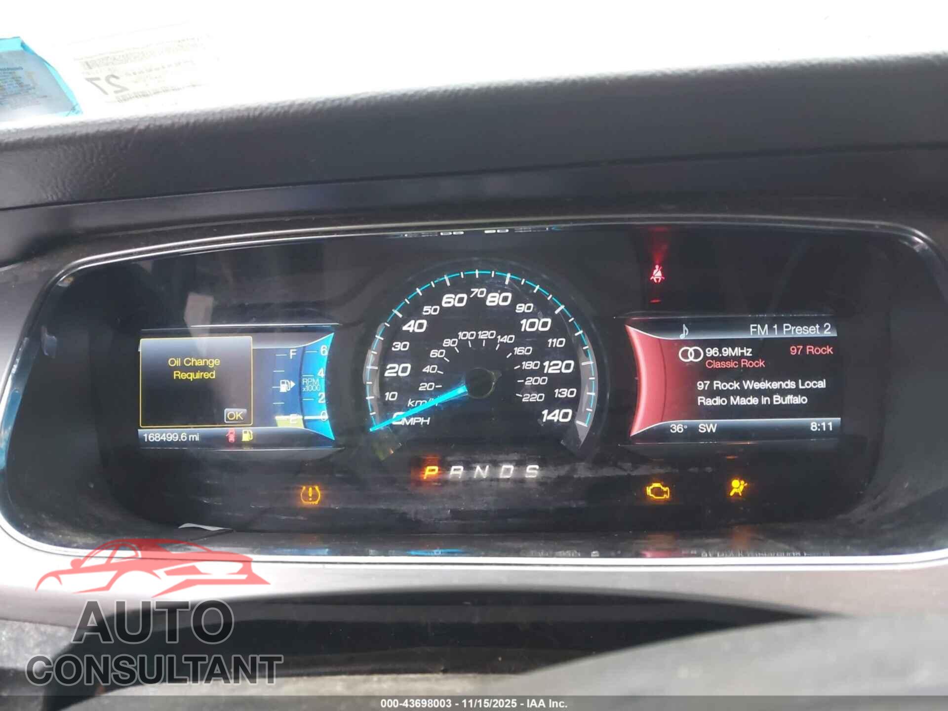 FORD TAURUS 2013 - 1FAHP2E84DG228997