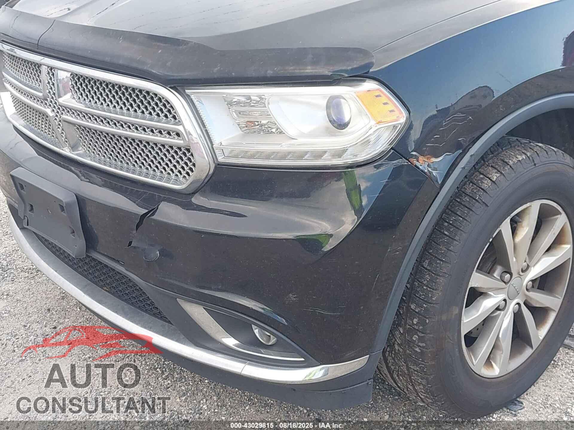 DODGE DURANGO 2015 - 1C4RDJDG0FC931372