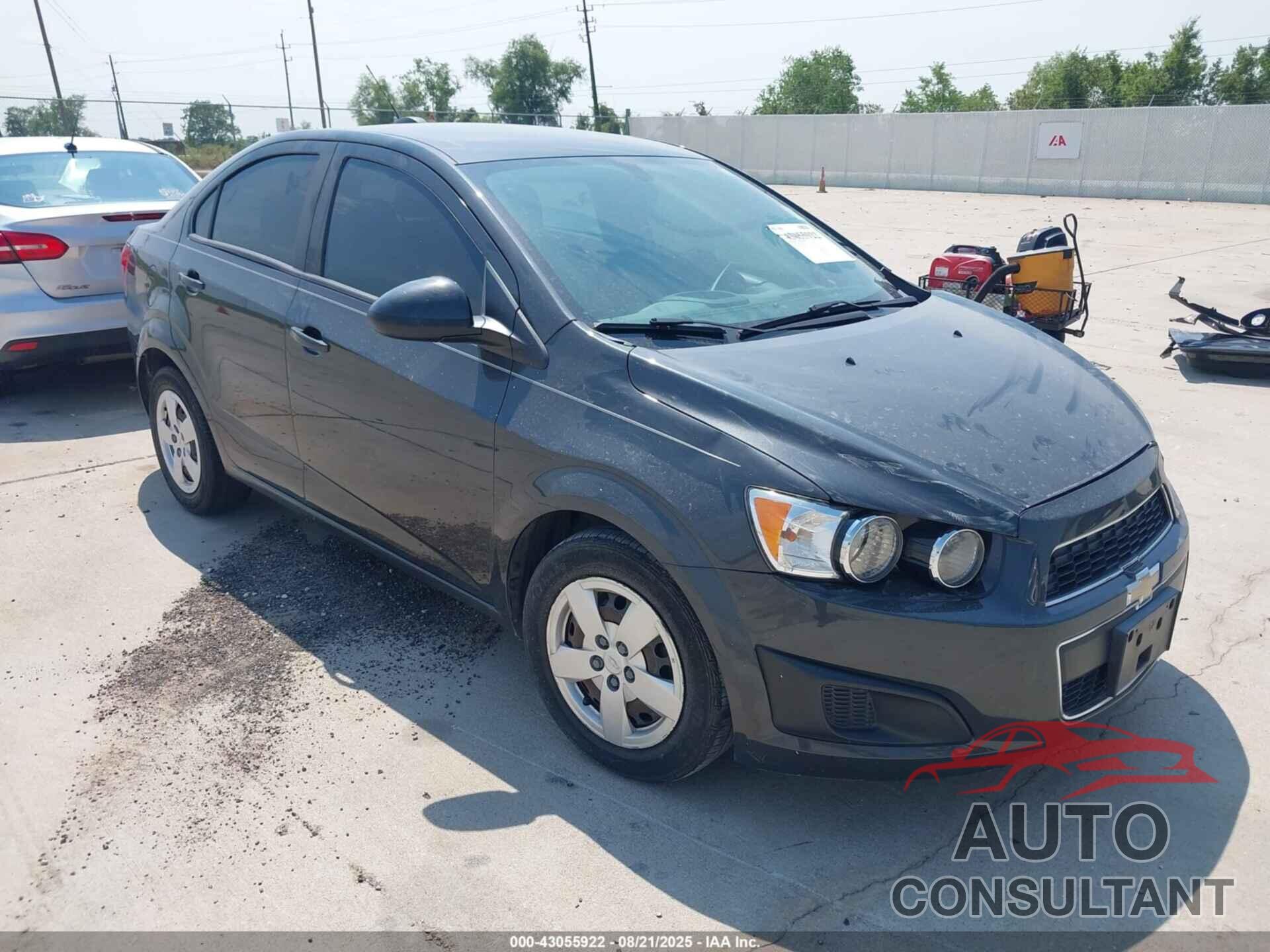CHEVROLET SONIC 2016 - 1G1JA5SH3G4108996