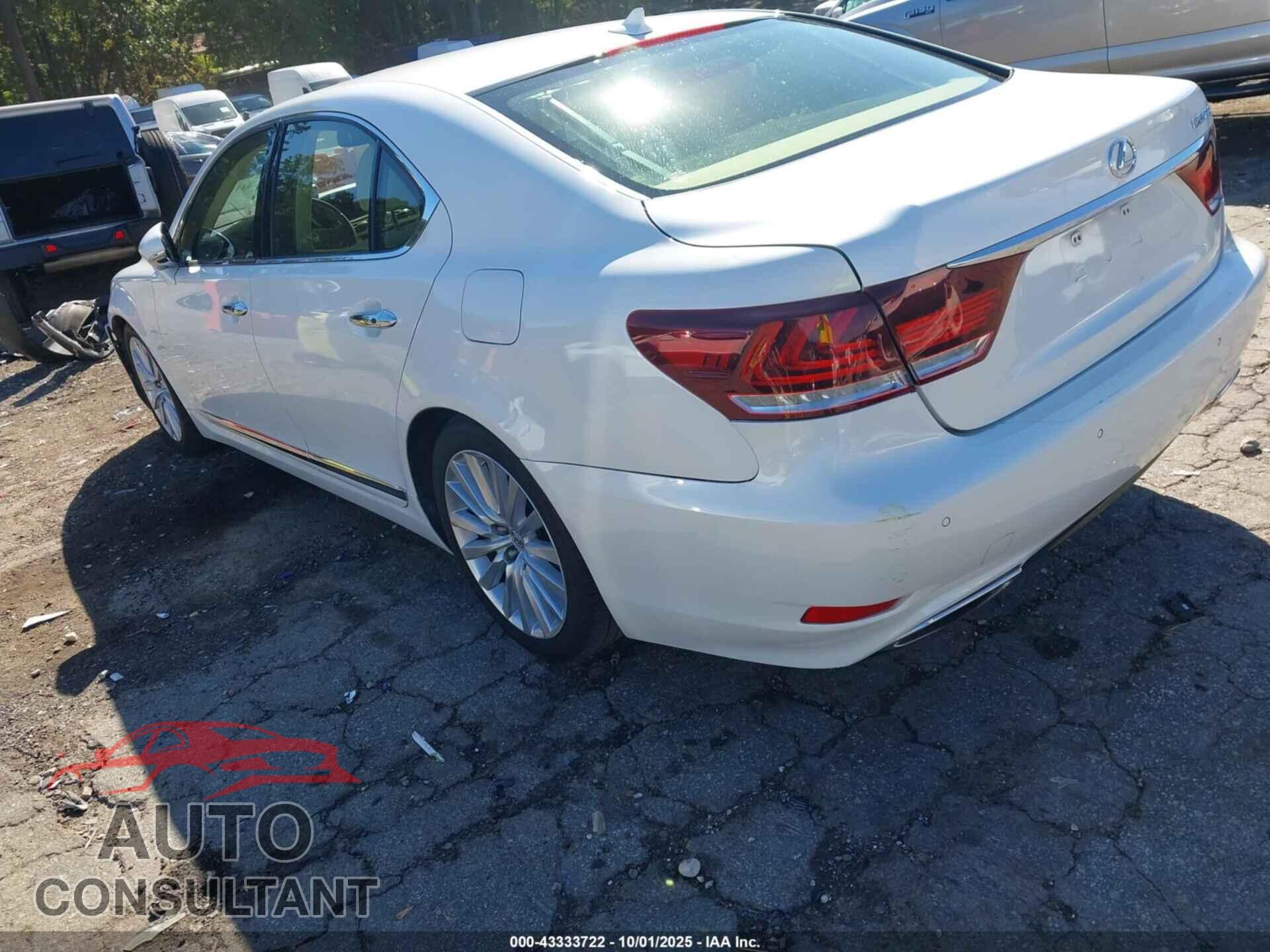 LEXUS LS 460 2013 - JTHBL5EF8D5118329