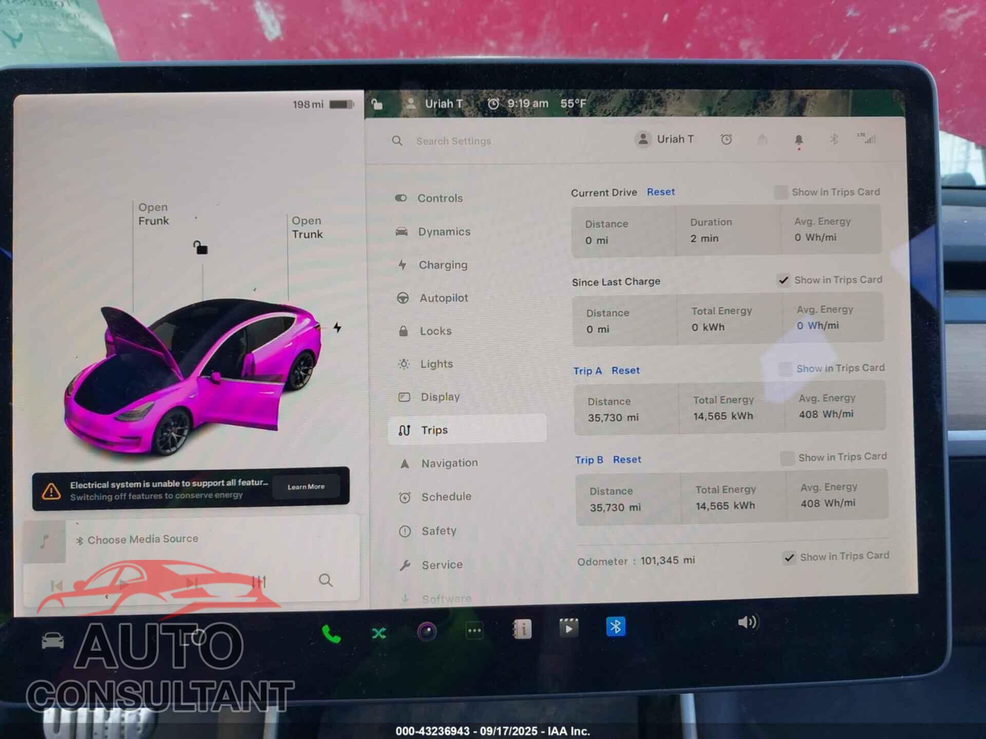 TESLA MODEL 3 2020 - 5YJ3E1EC0LF641078