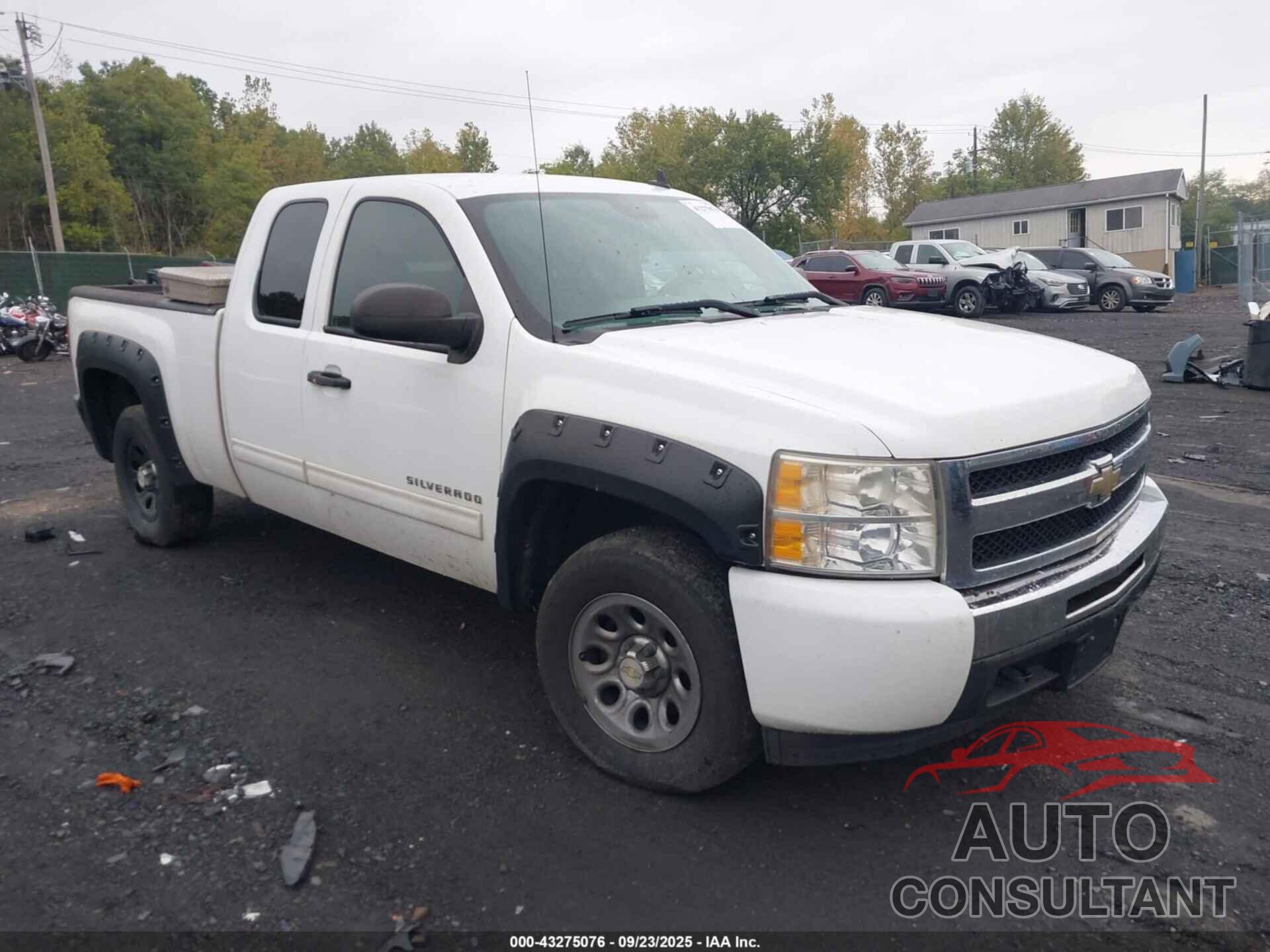 CHEVROLET SILVERADO 1500 2010 - 1GCSKREA2AZ120372