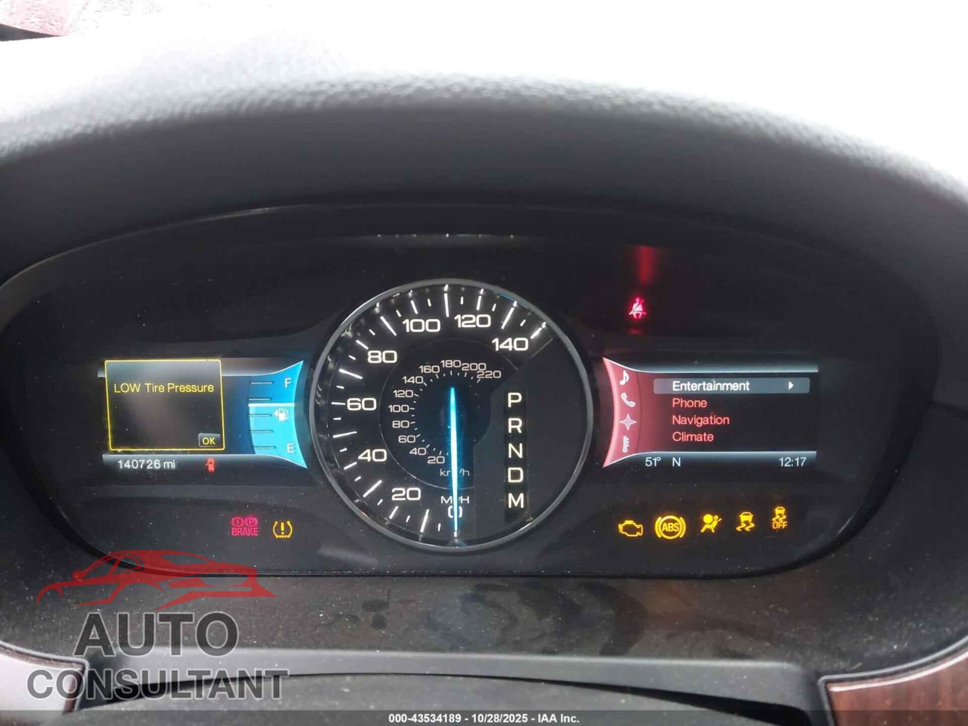 FORD EDGE 2011 - 2FMDK3KC8BBA45057