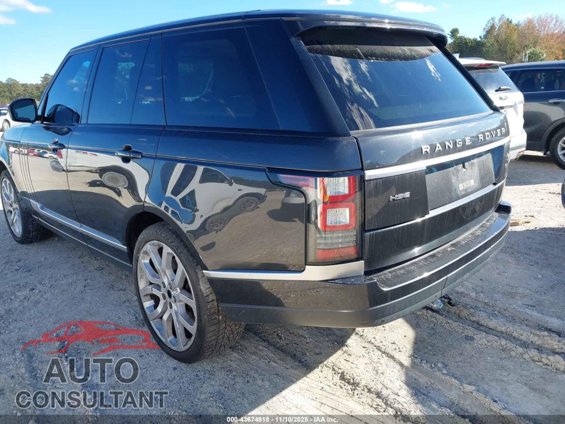 LAND ROVER RANGE ROVER 2015 - SALGS2VFXFA233137