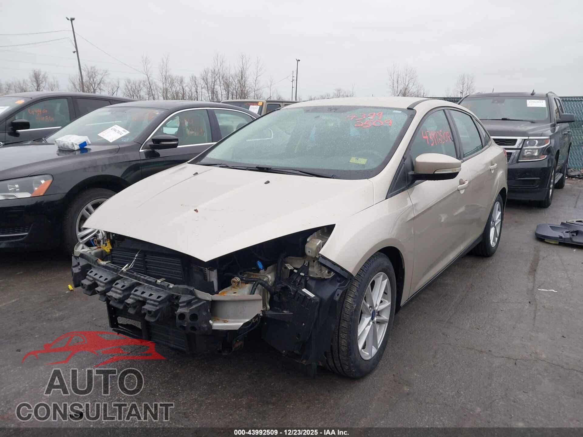 FORD FOCUS 2017 - 1FADP3F25HL288461