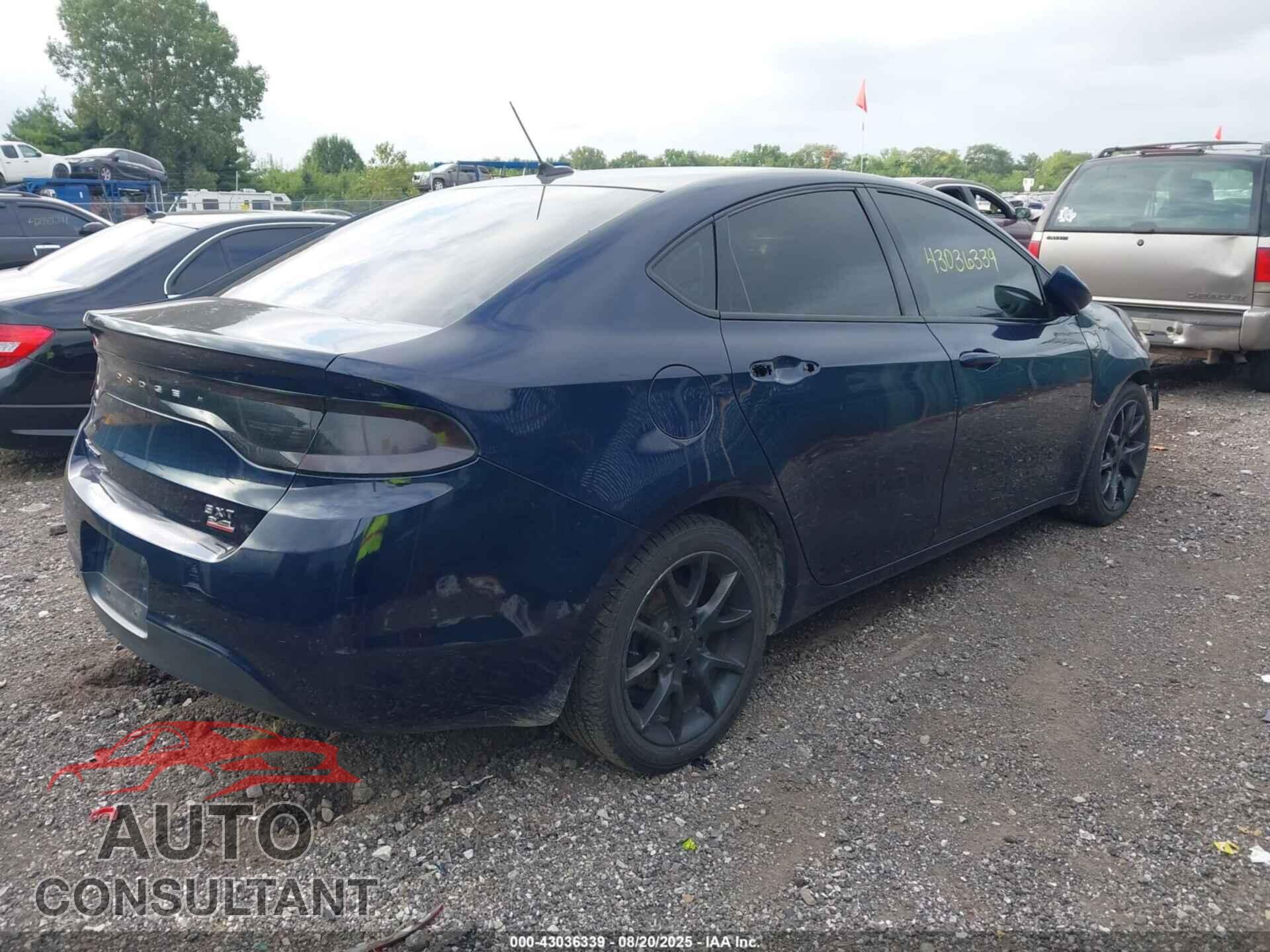 DODGE DART 2014 - 1C3CDFBB6ED745391