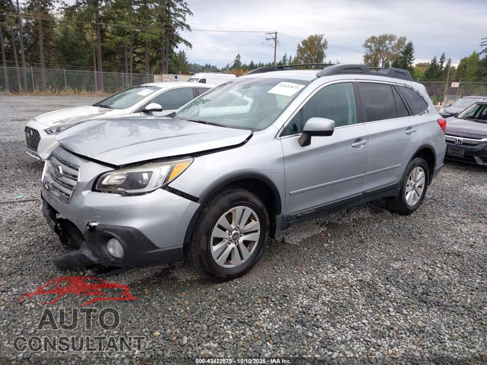 SUBARU OUTBACK 2016 - 4S4BSAEC1G3241310
