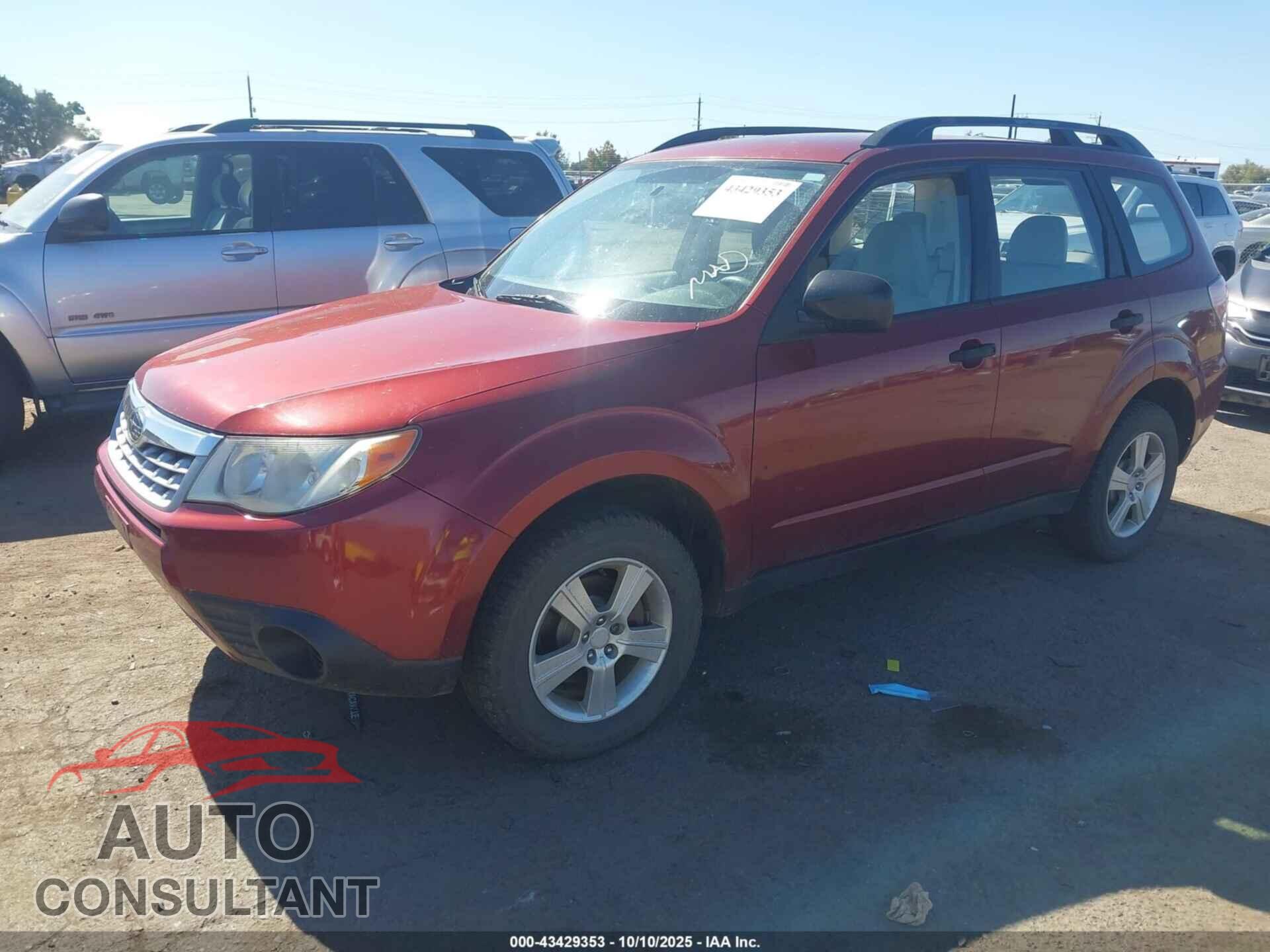 SUBARU FORESTER 2012 - JF2SHABC1CG415324