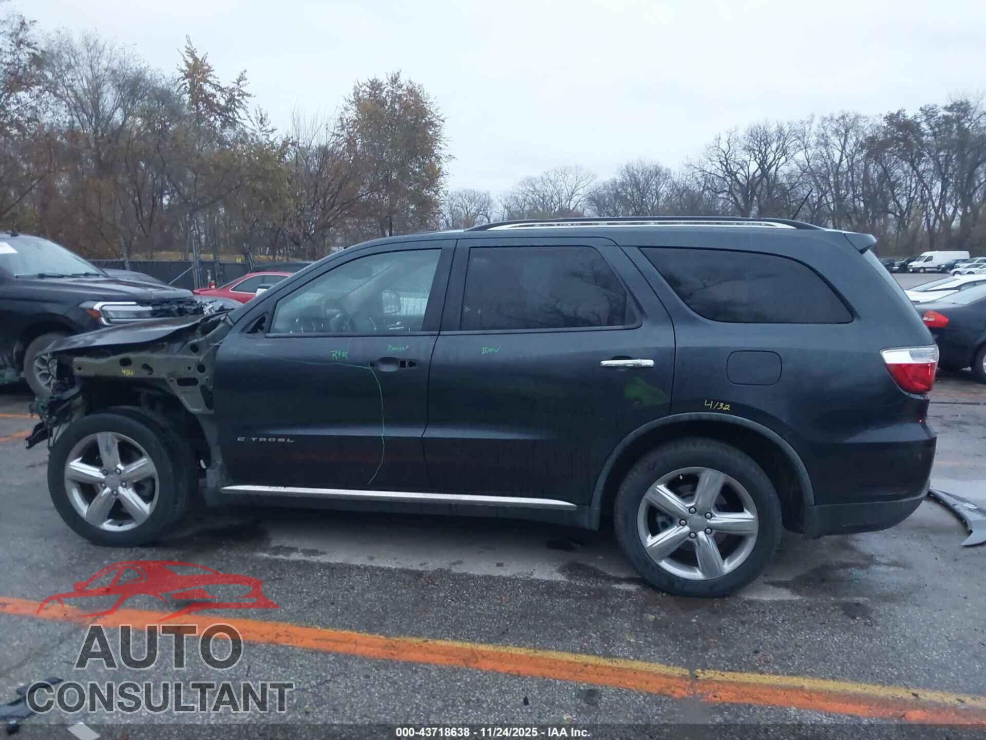 DODGE DURANGO 2012 - 1C4SDHET4CC252125