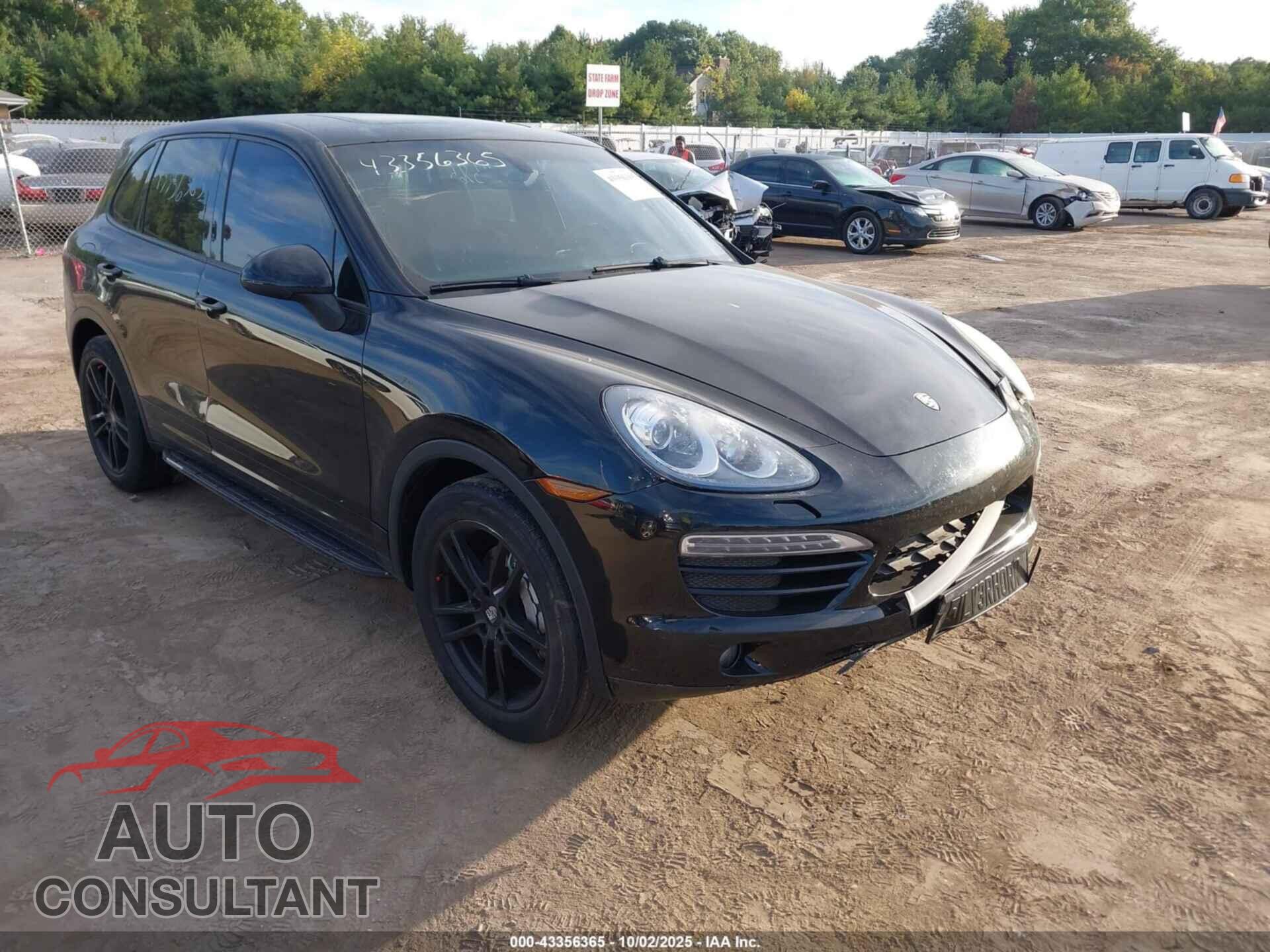 PORSCHE CAYENNE 2012 - WP1AA2A21CLA00667