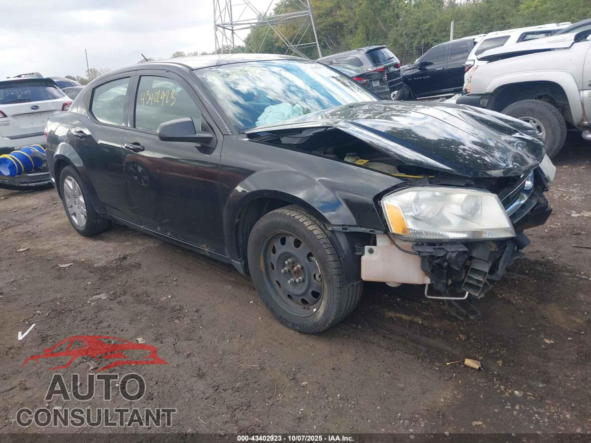 DODGE AVENGER 2014 - 1C3CDZAB5EN196392