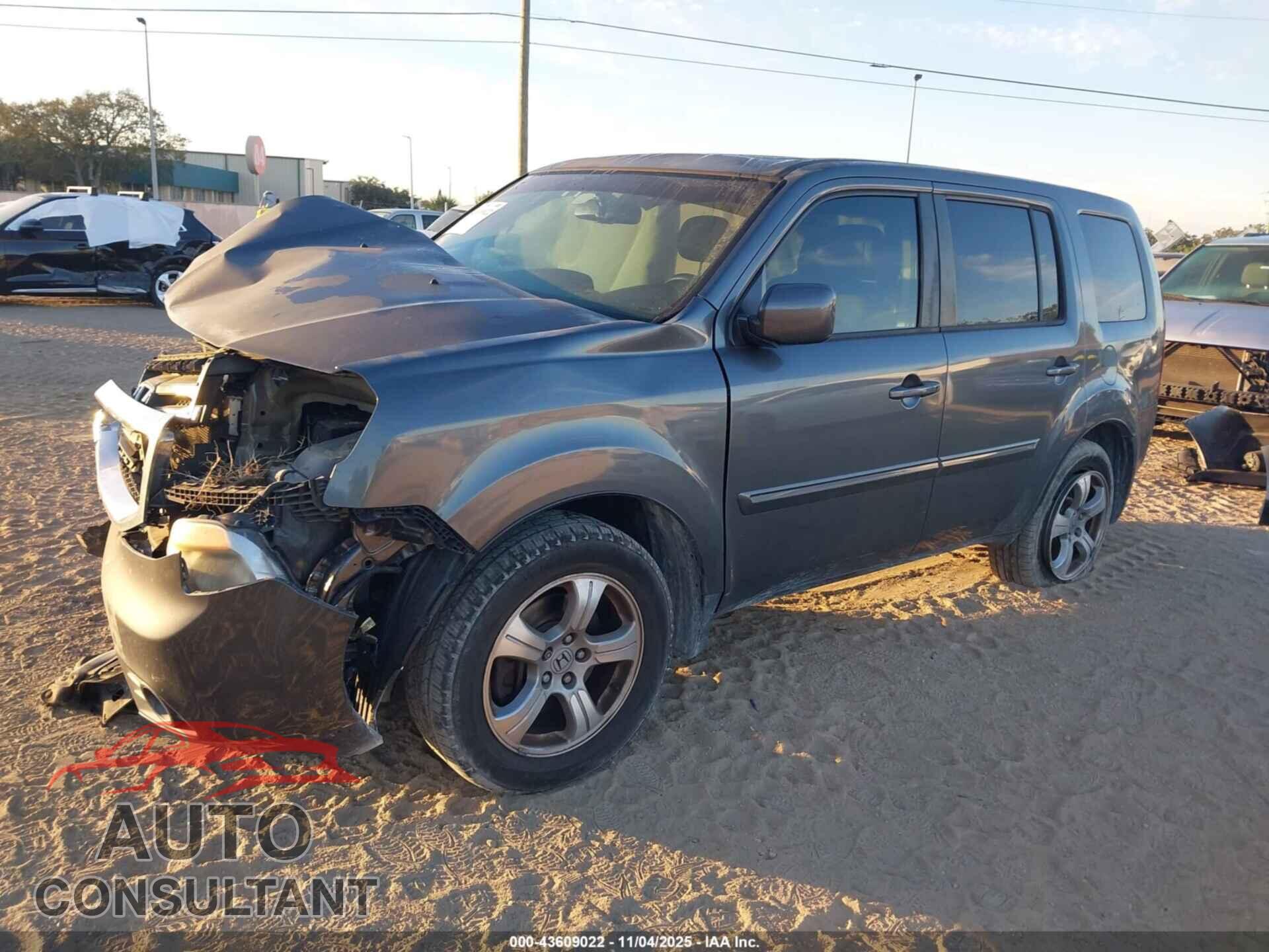 HONDA PILOT 2013 - 5FNYF3H55DB024448