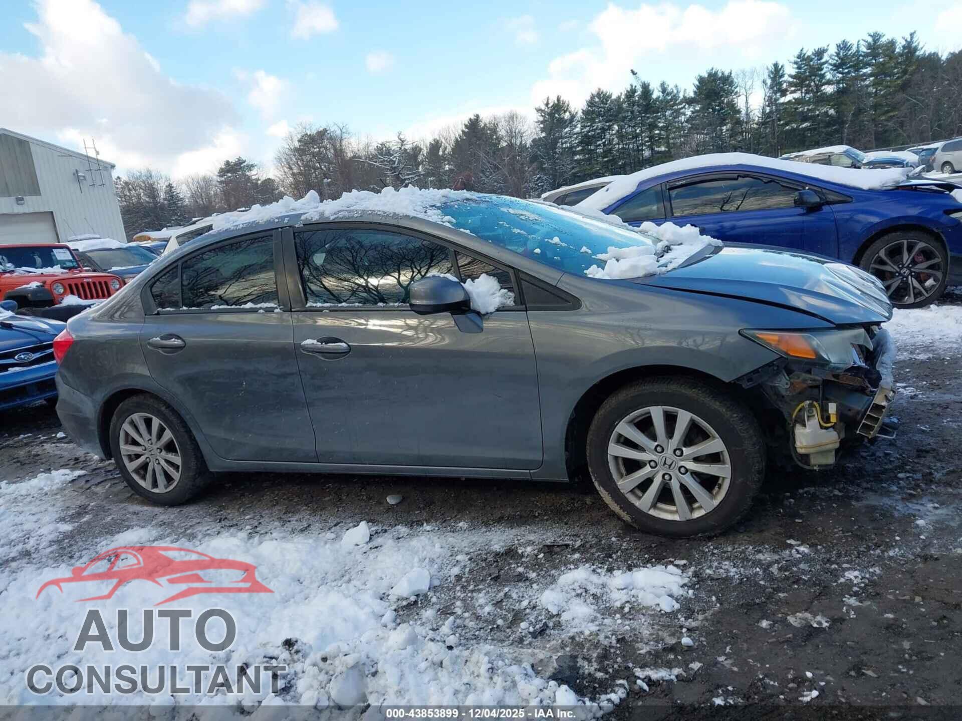 HONDA CIVIC 2012 - 2HGFB2F98CH307018