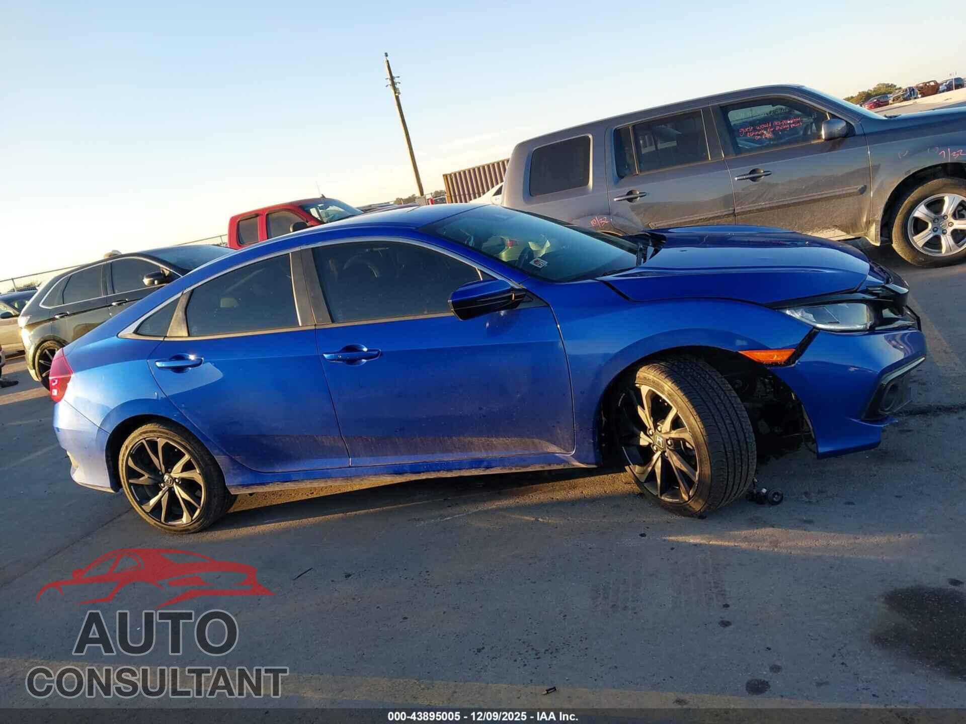 HONDA CIVIC 2020 - 19XFC2F89LE209436