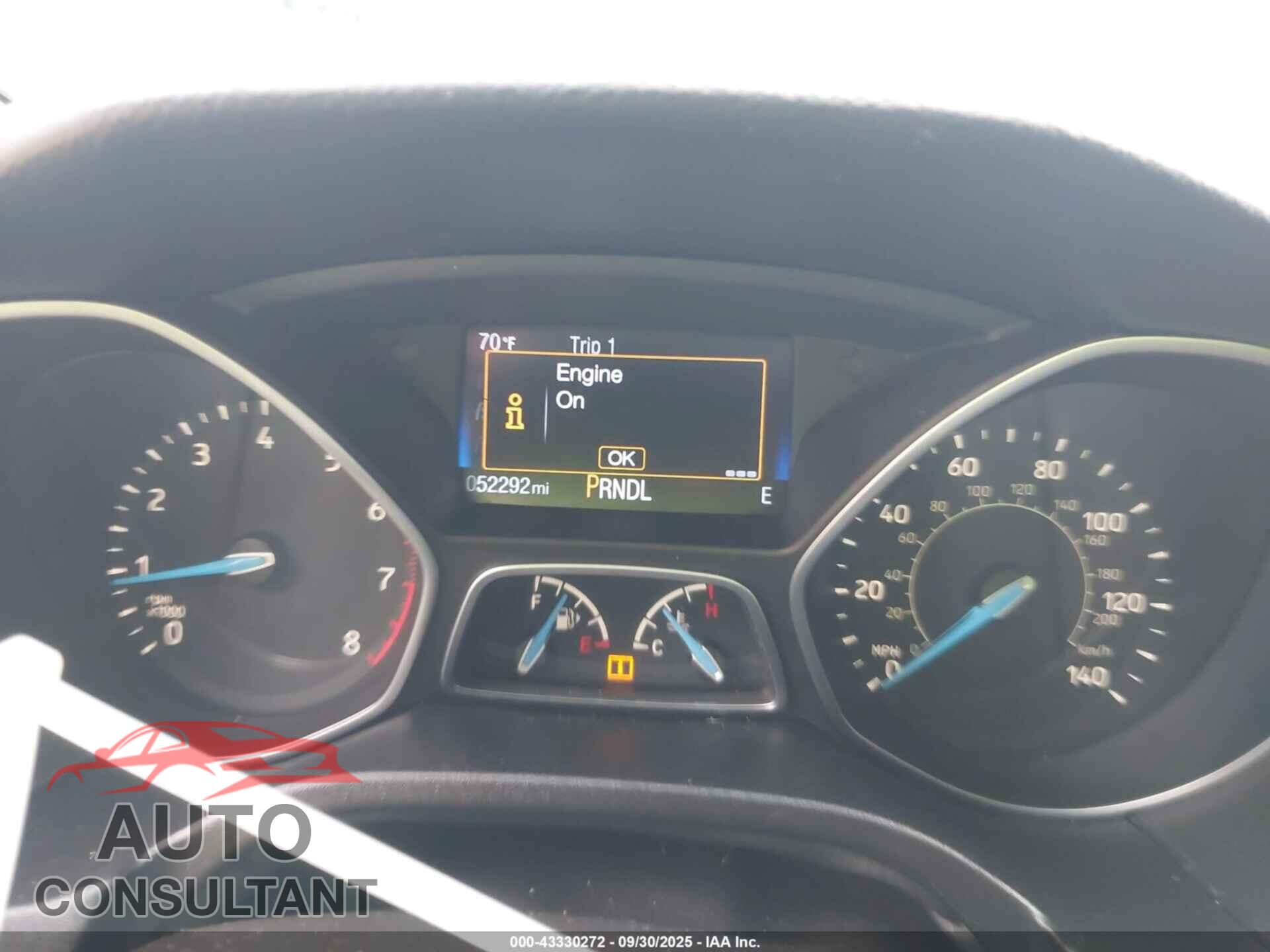 FORD FOCUS 2016 - 1FADP3F26GL235217