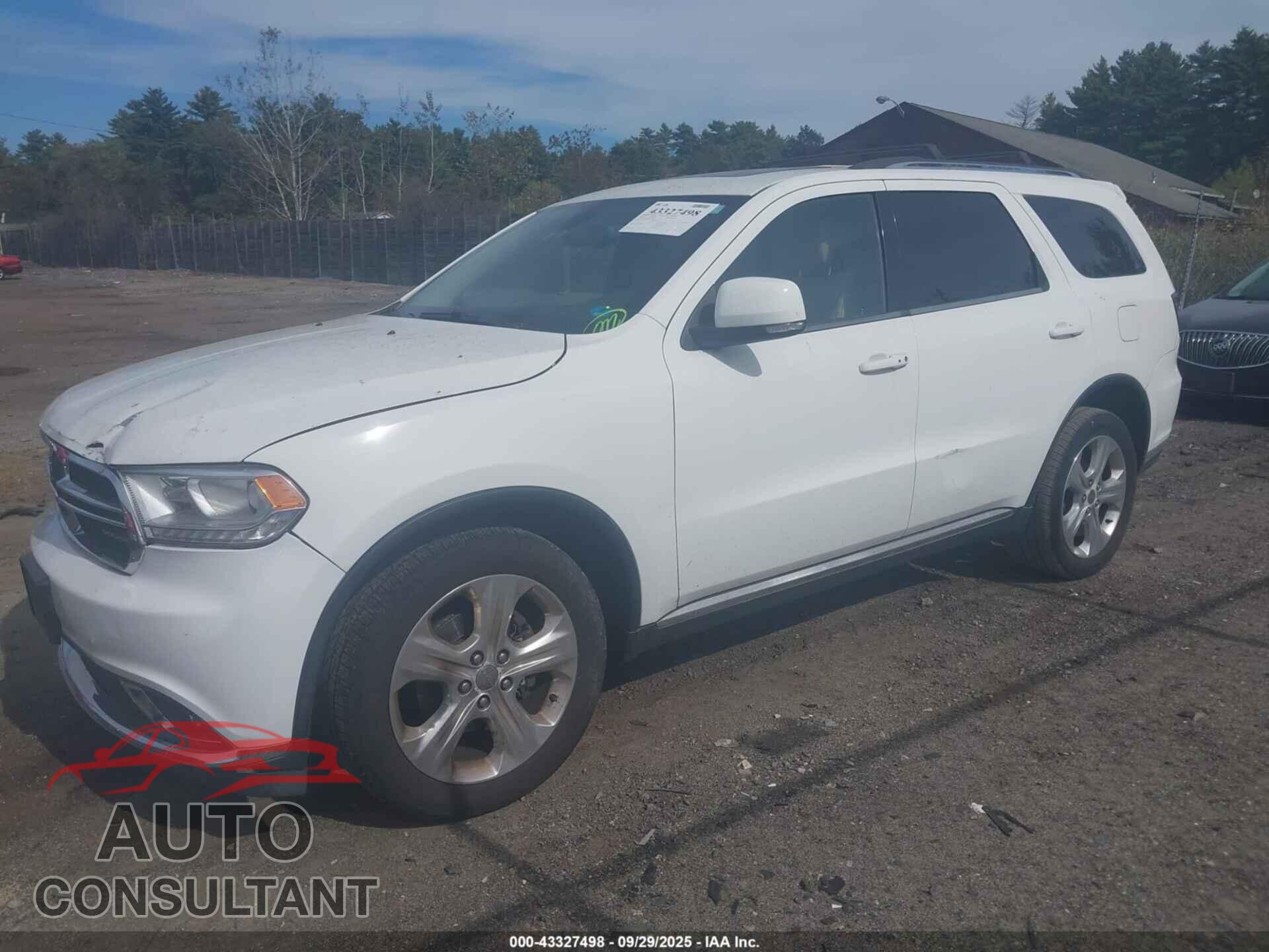 DODGE DURANGO 2014 - 1C4RDJDG3EC345781