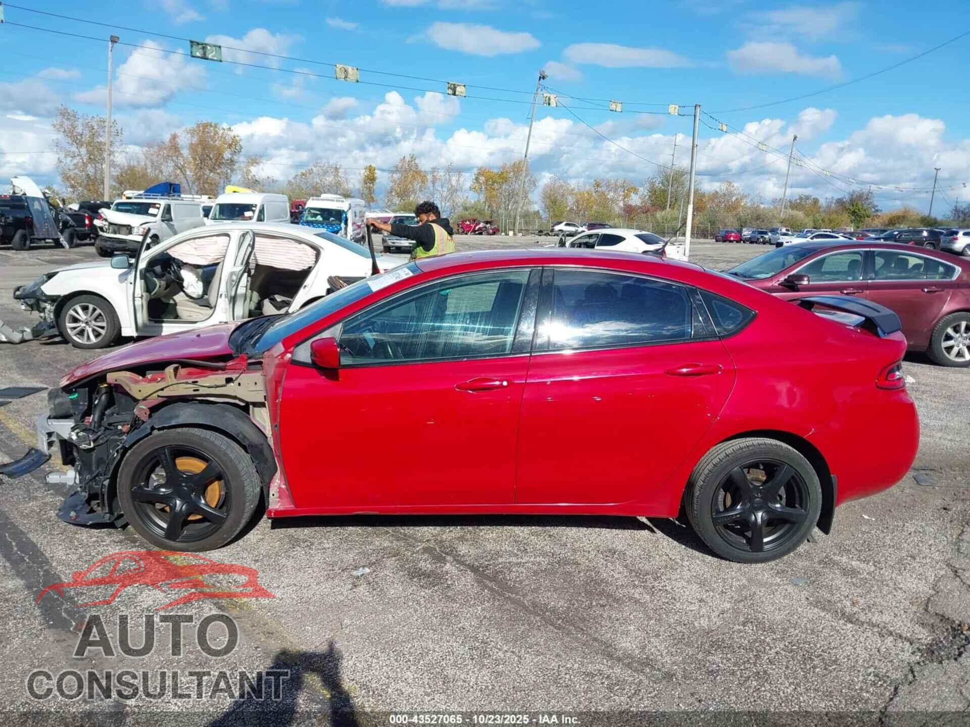 DODGE DART 2013 - 1C3CDFBA6DD110239