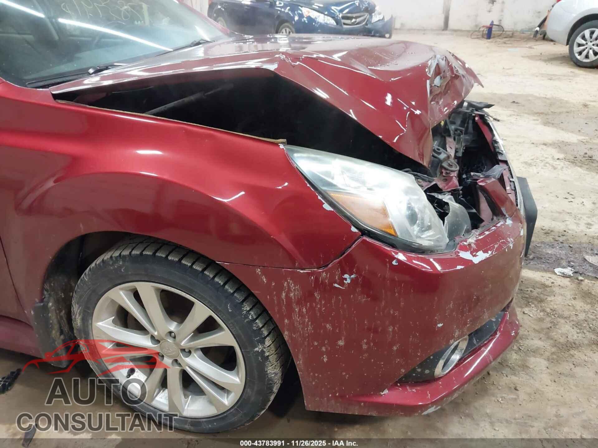 SUBARU LEGACY 2014 - 4S3BMBD62E3010185