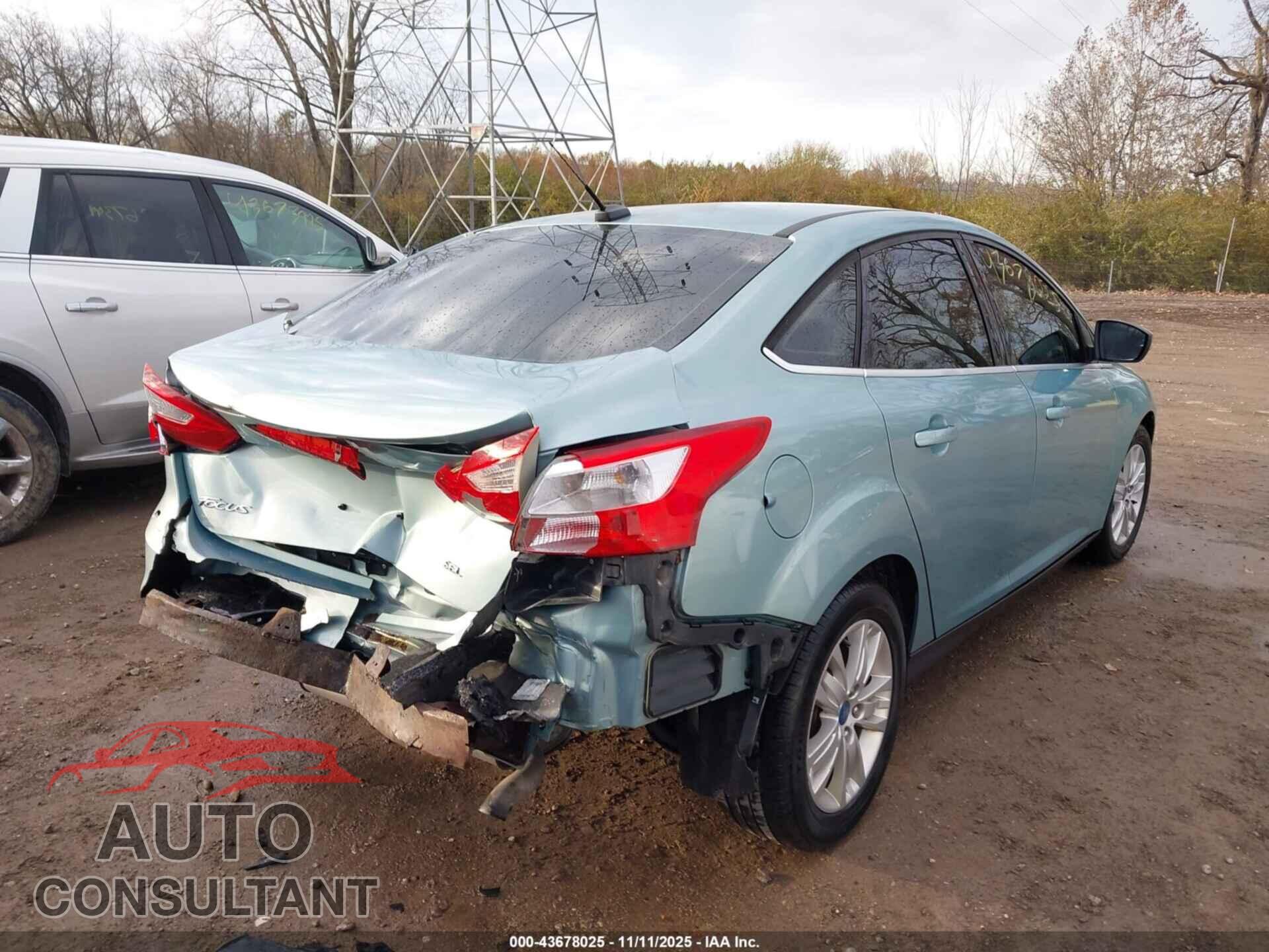 FORD FOCUS 2012 - 1FAHP3H20CL226103